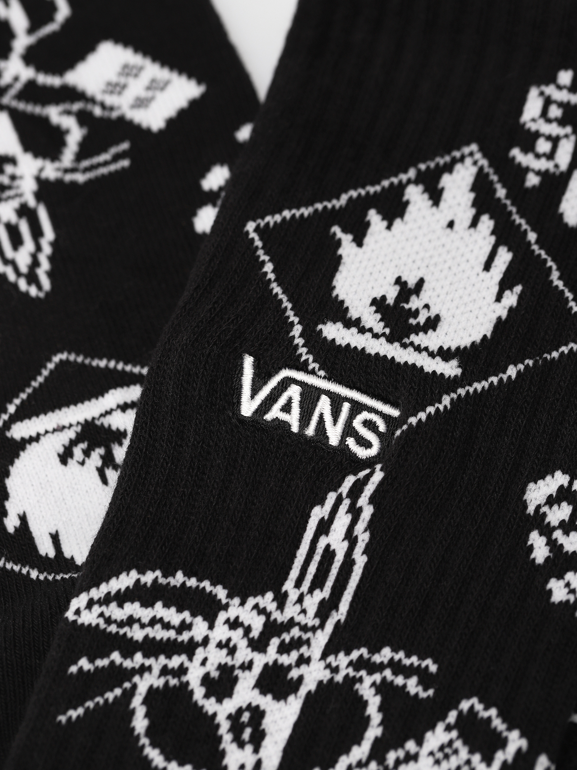 Șosete Vans Bubs 66 Crew (black)