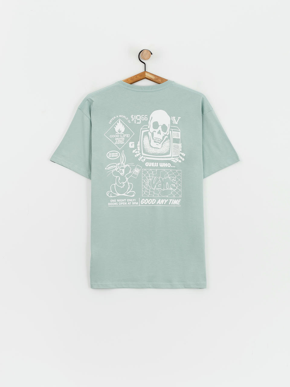 Tricou Vans Crazy Eddy (gray mist)