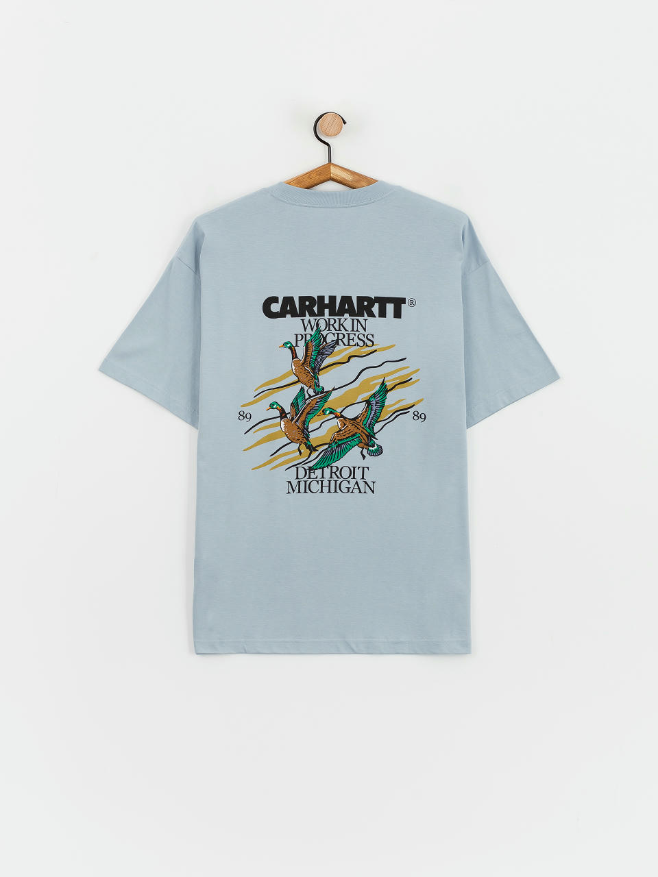 Tricou Carhartt WIP Ducks (misty sky)