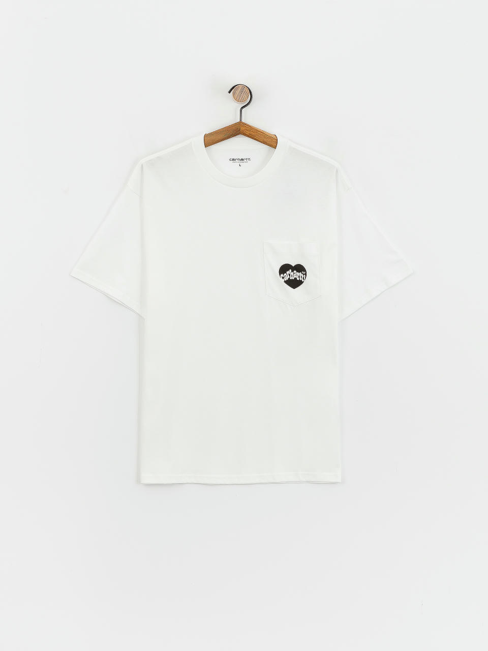 Tricou Carhartt WIP Amour Pocket (white/black)