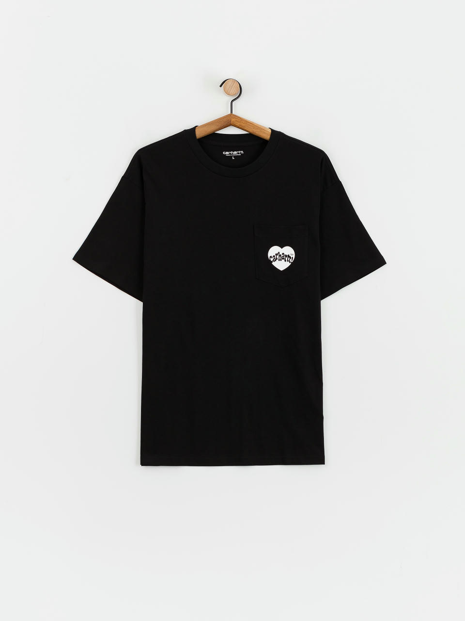 Tricou Carhartt WIP Amour Pocket (black/white)