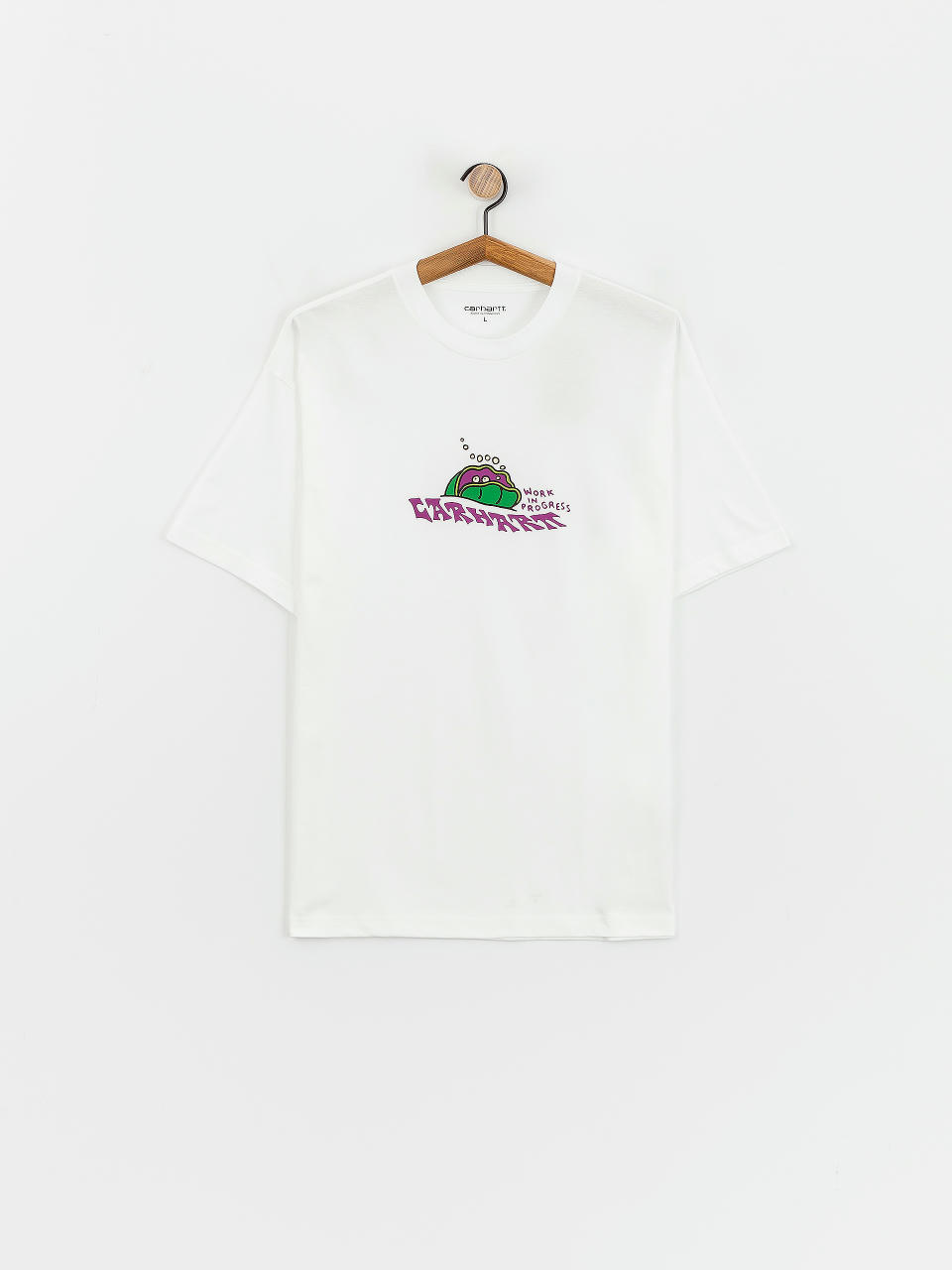 Tricou Carhartt WIP Clam (white)