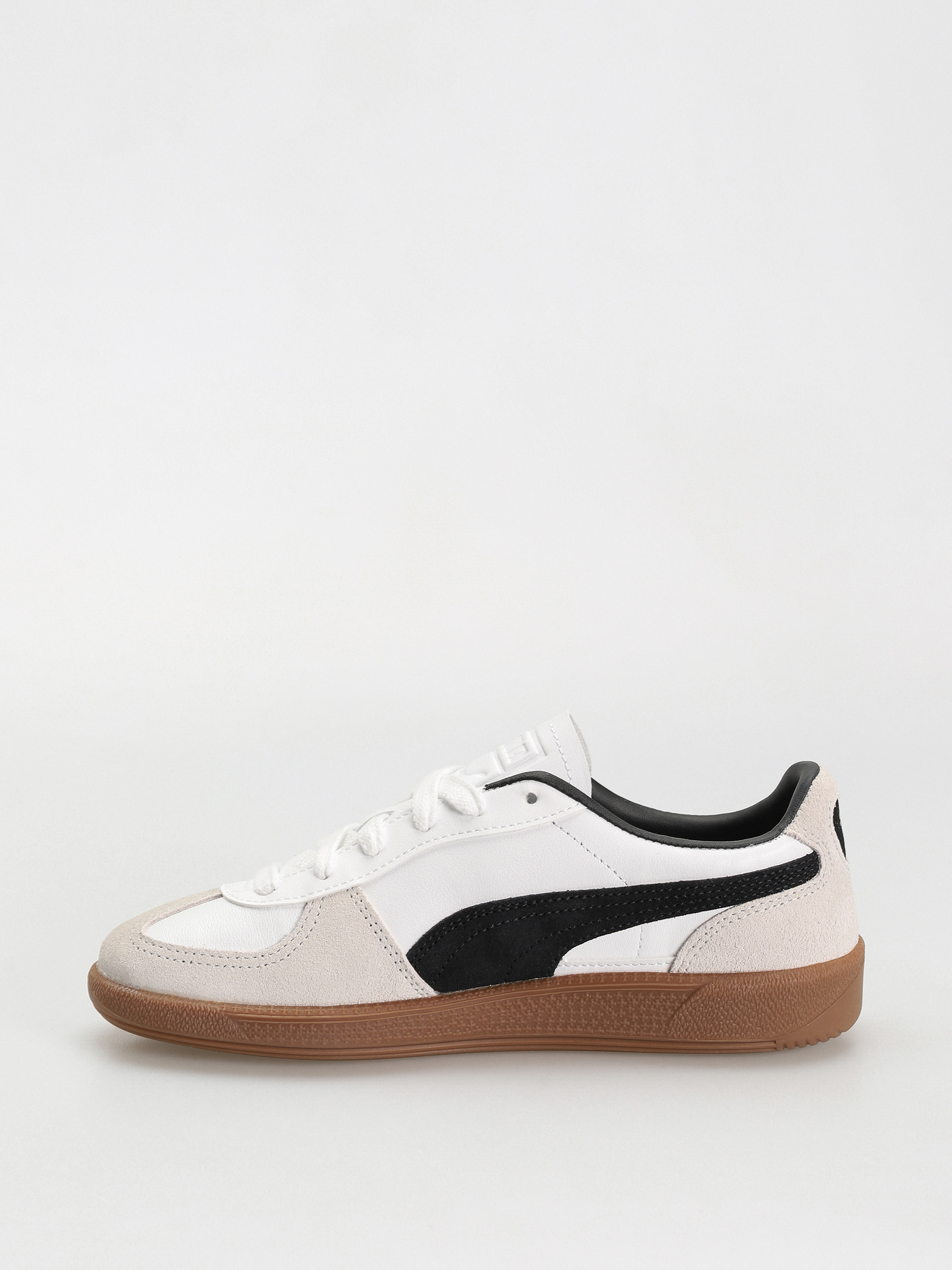 Pantofi Puma Palermo Leather (puma white vapor gray gum)