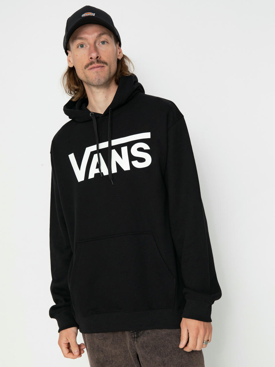 Hanorac cu glugă Vans Classic HD (black)