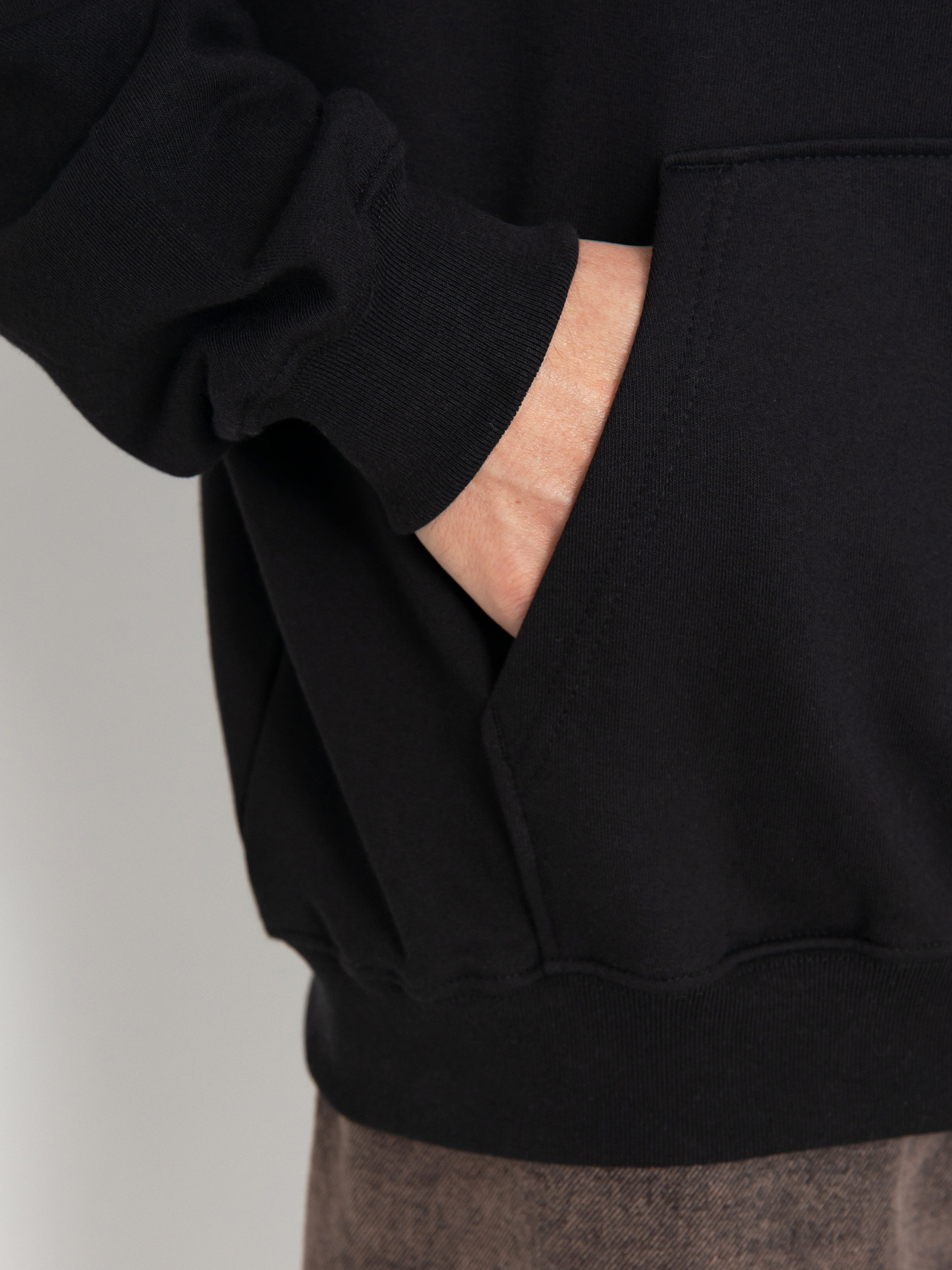 Hanorac cu glugă Vans Arched HD (black)