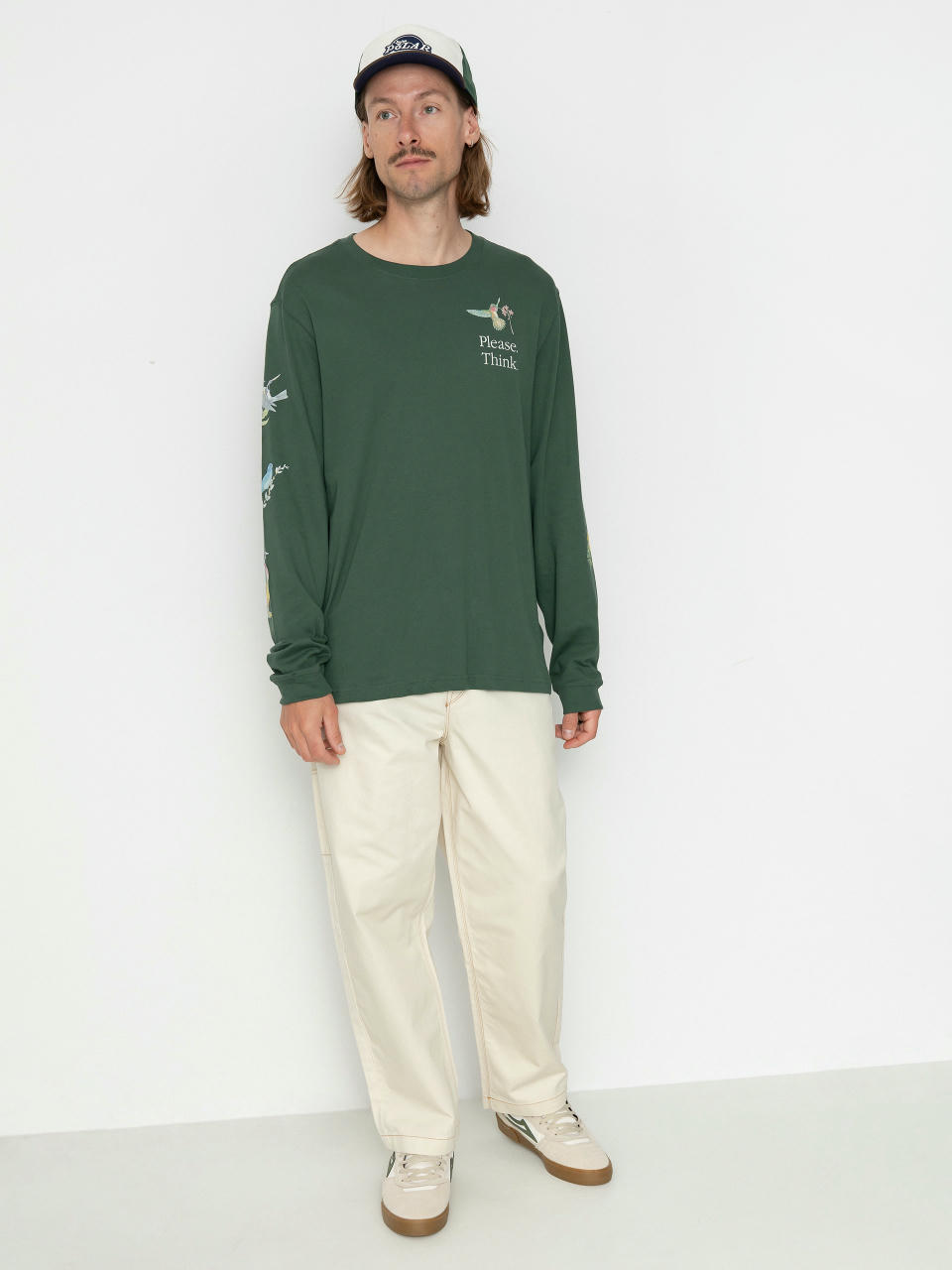 Longsleeve Element Sbxe Birds (garden topiary)