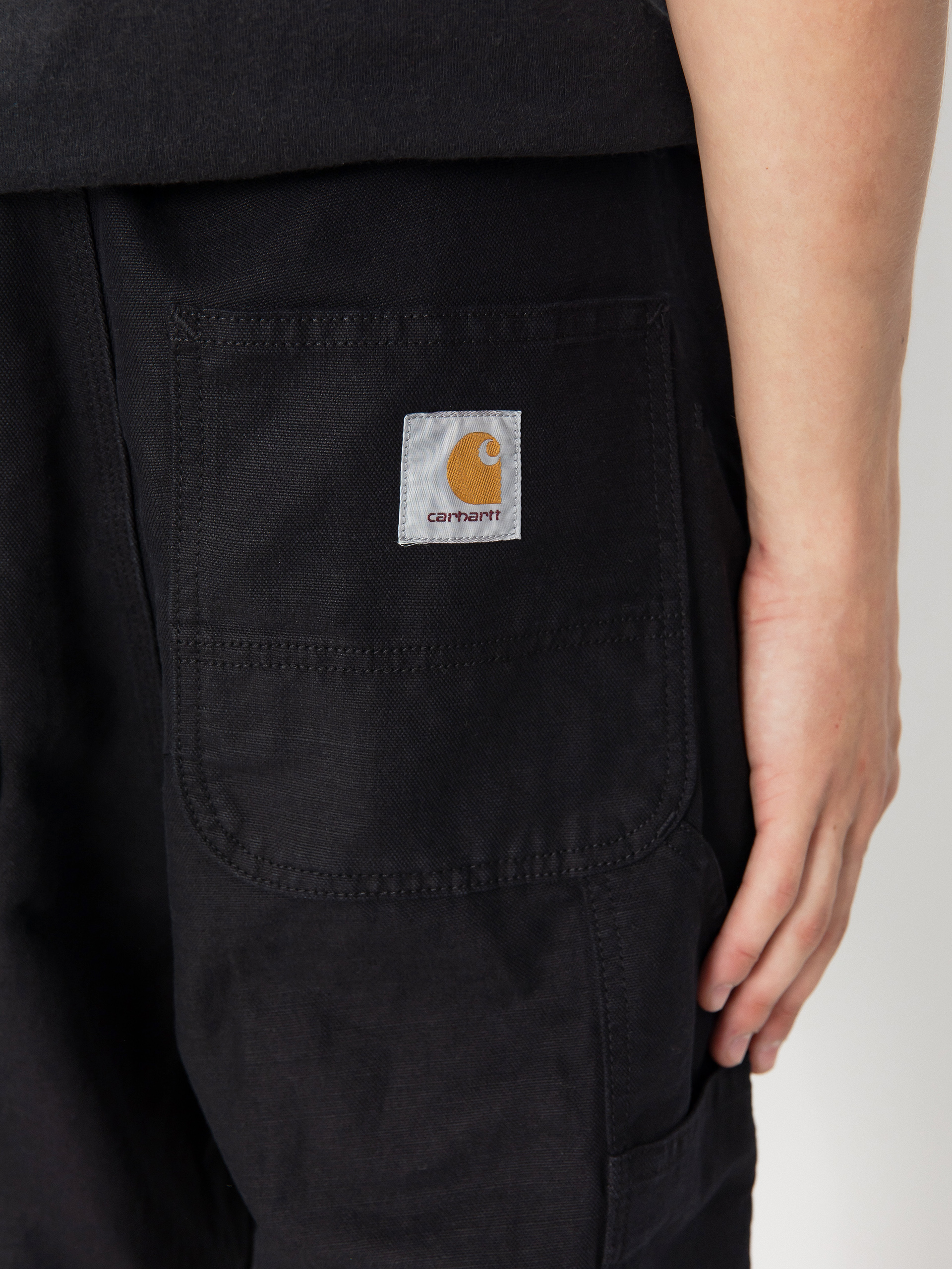 Pantaloni Carhartt WIP Walter Double Knee (black)