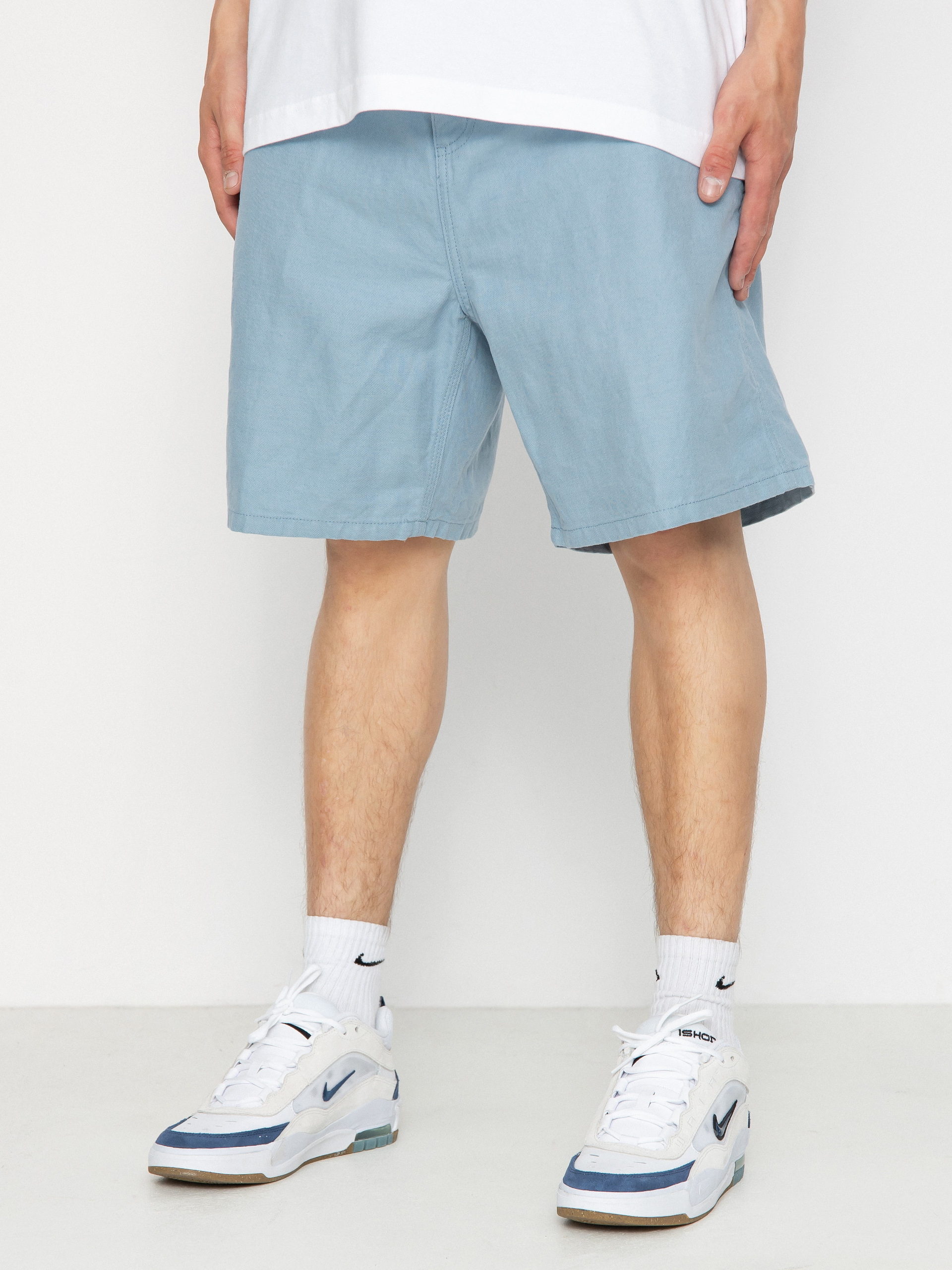 Pantaloni scuru021bi Carhartt WIP Walter Single Knee (misty sky)