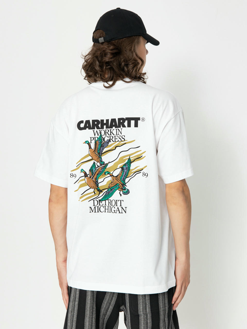 Tricou Carhartt WIP Ducks (white)