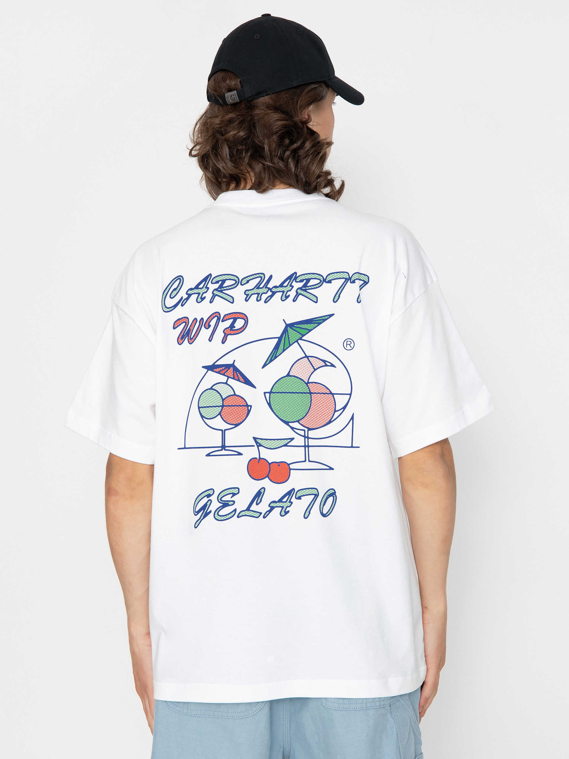 Tricou Carhartt WIP Gelato (white)