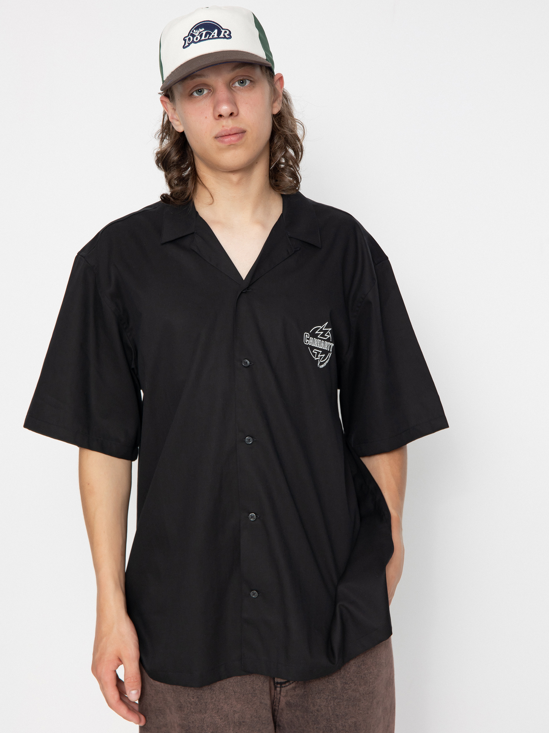 Cămașă Carhartt WIP Ablaze (black/wax)