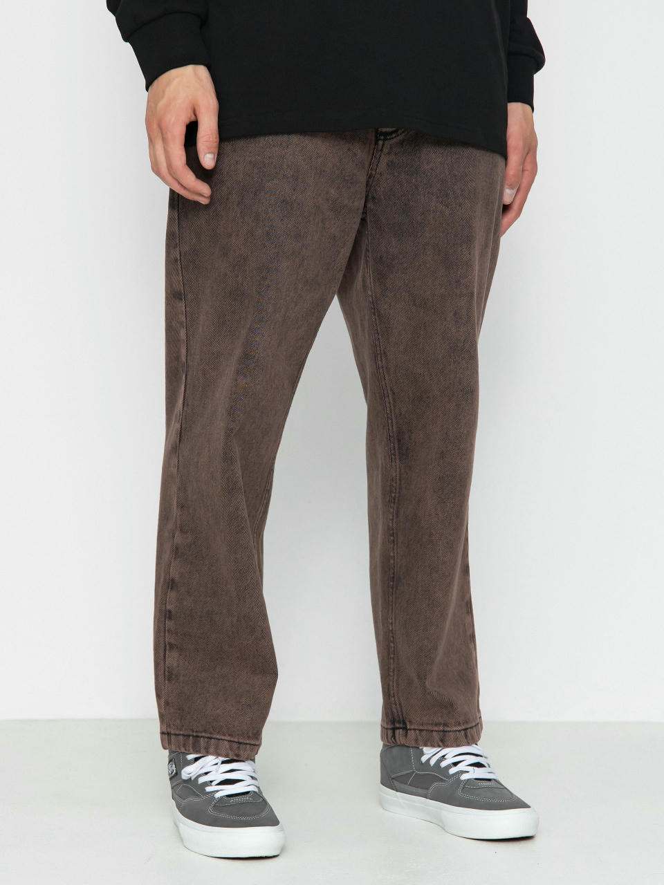 Pantaloni Polar Skate 93! Denim (mud brown)