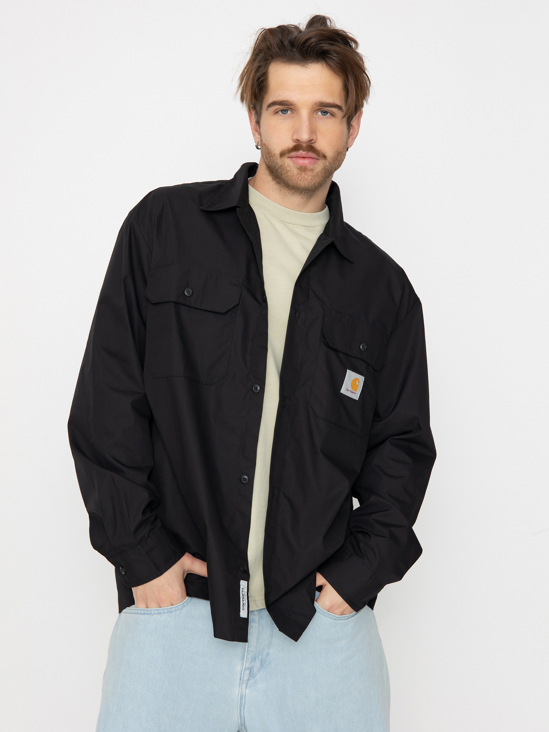 Cămașă Carhartt WIP Craft LS (black)