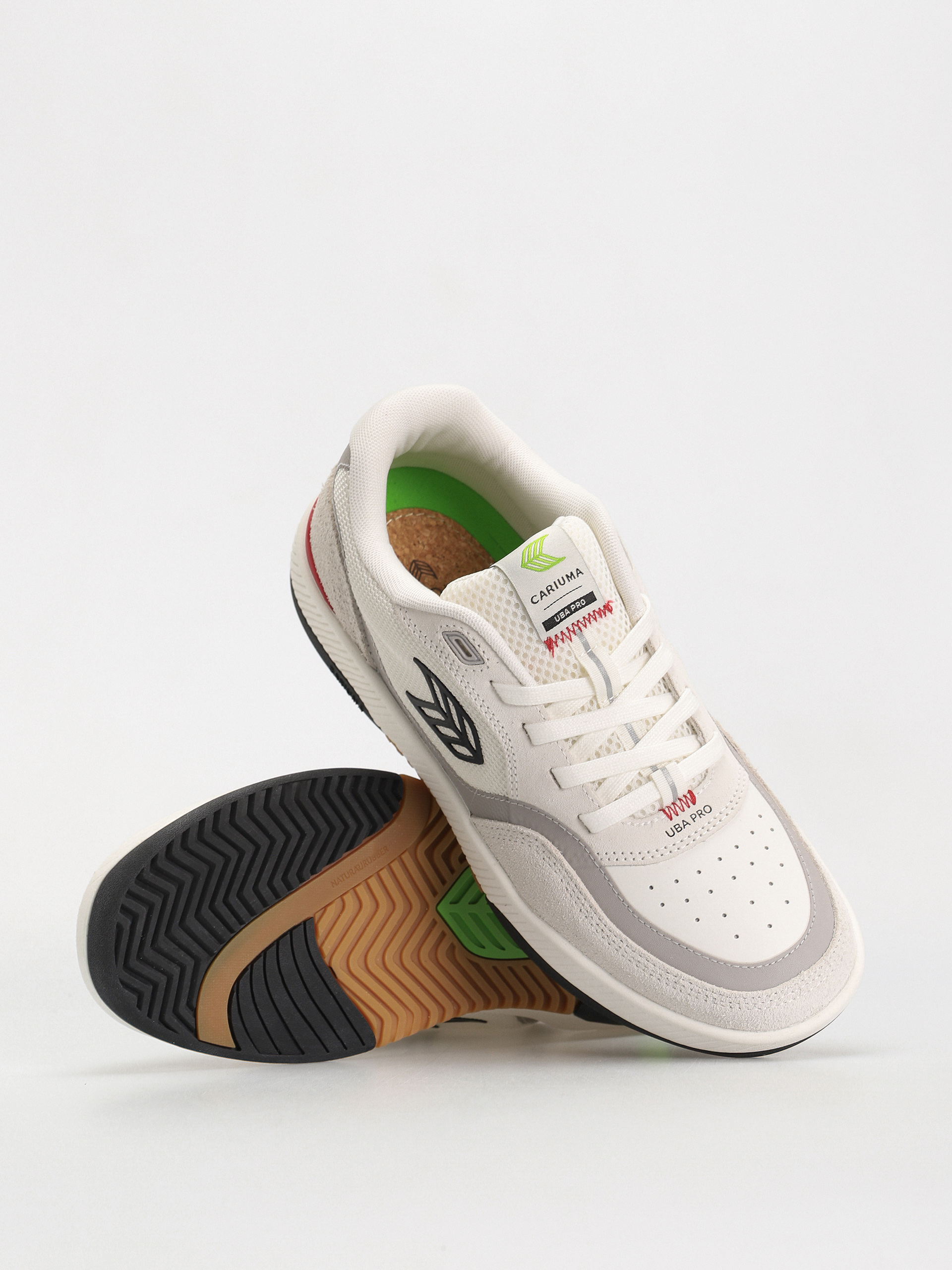 Pantofi Cariuma UBA PRO (smoke white/red & black)