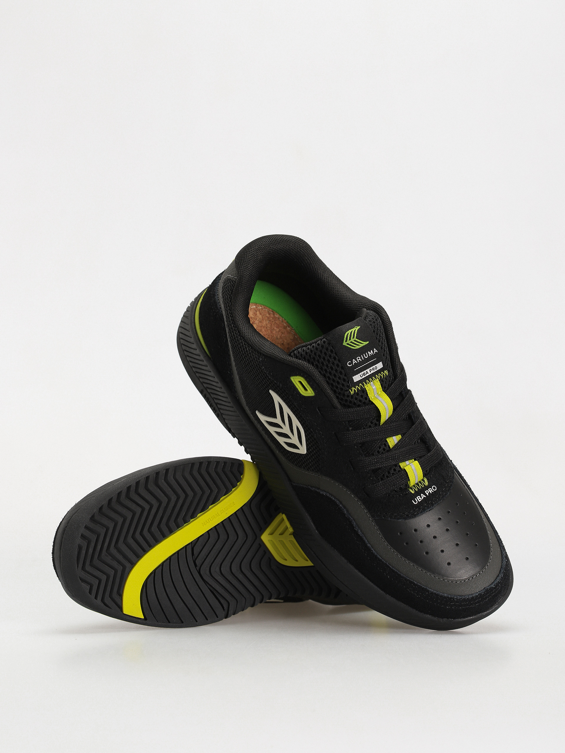 Pantofi Cariuma UBA PRO (all black/green & off white)