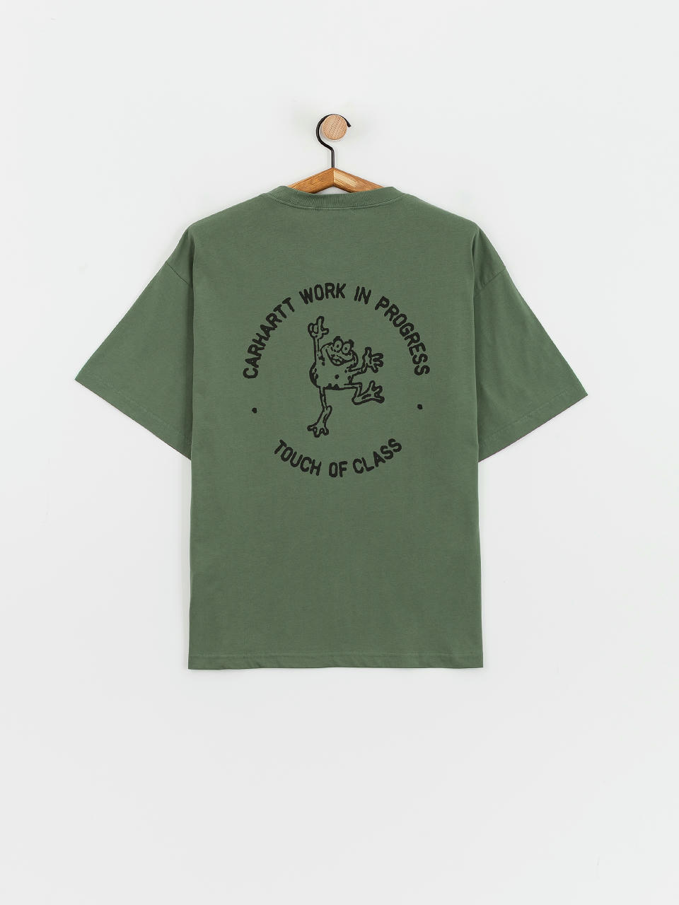 Tricou Carhartt WIP Stamp (duck green/black)