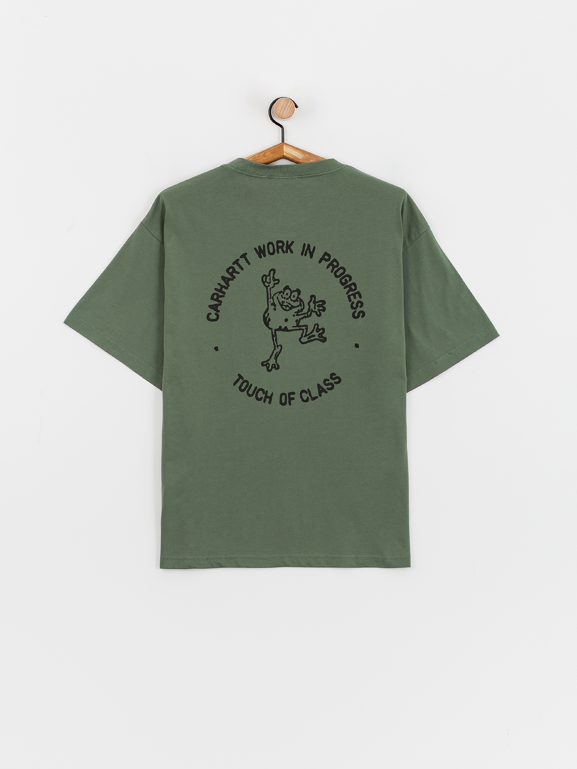 Tricou Carhartt WIP Stamp (duck green/black)