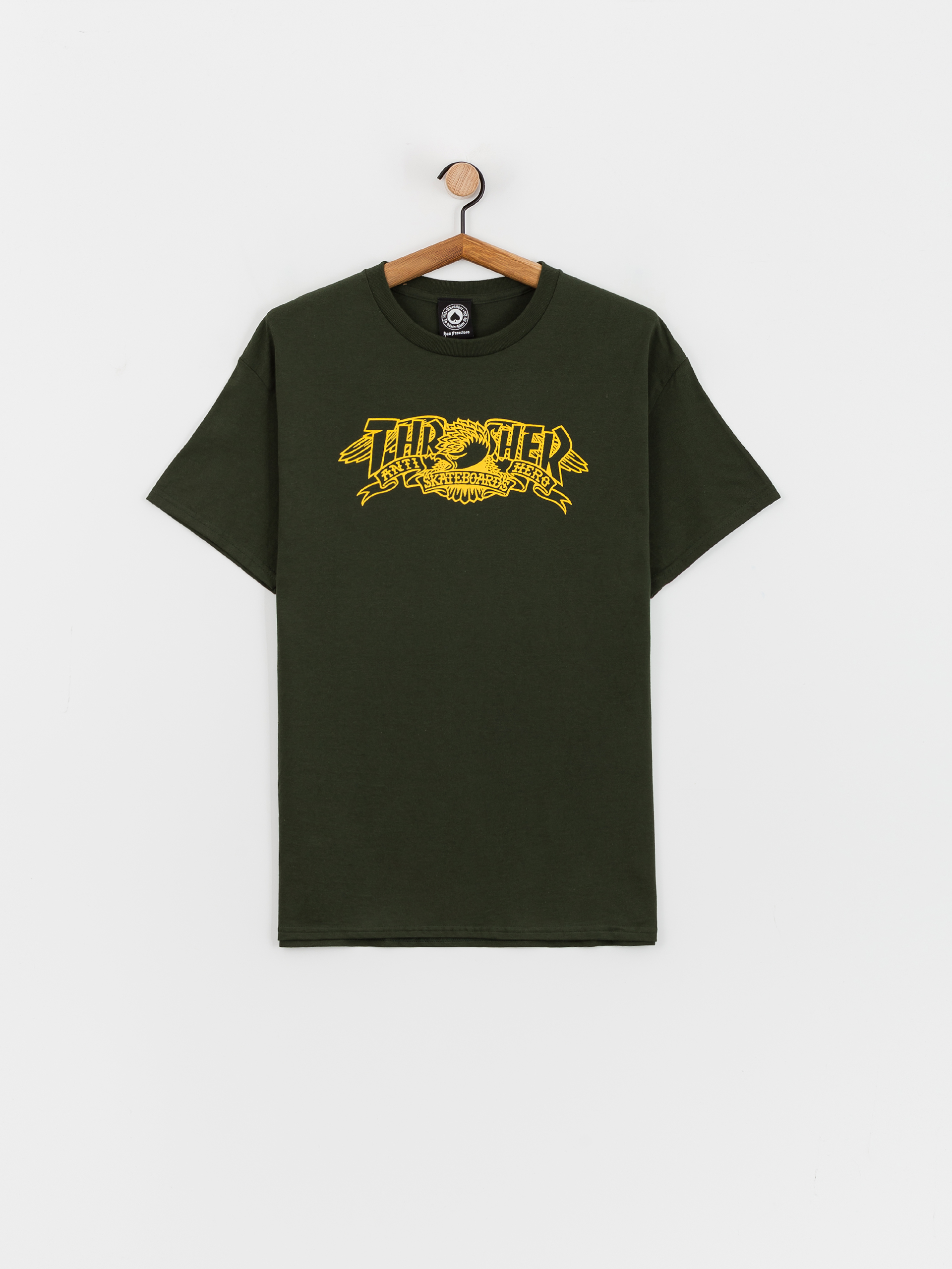 Tricou Thrasher Mag Banner (forest green)