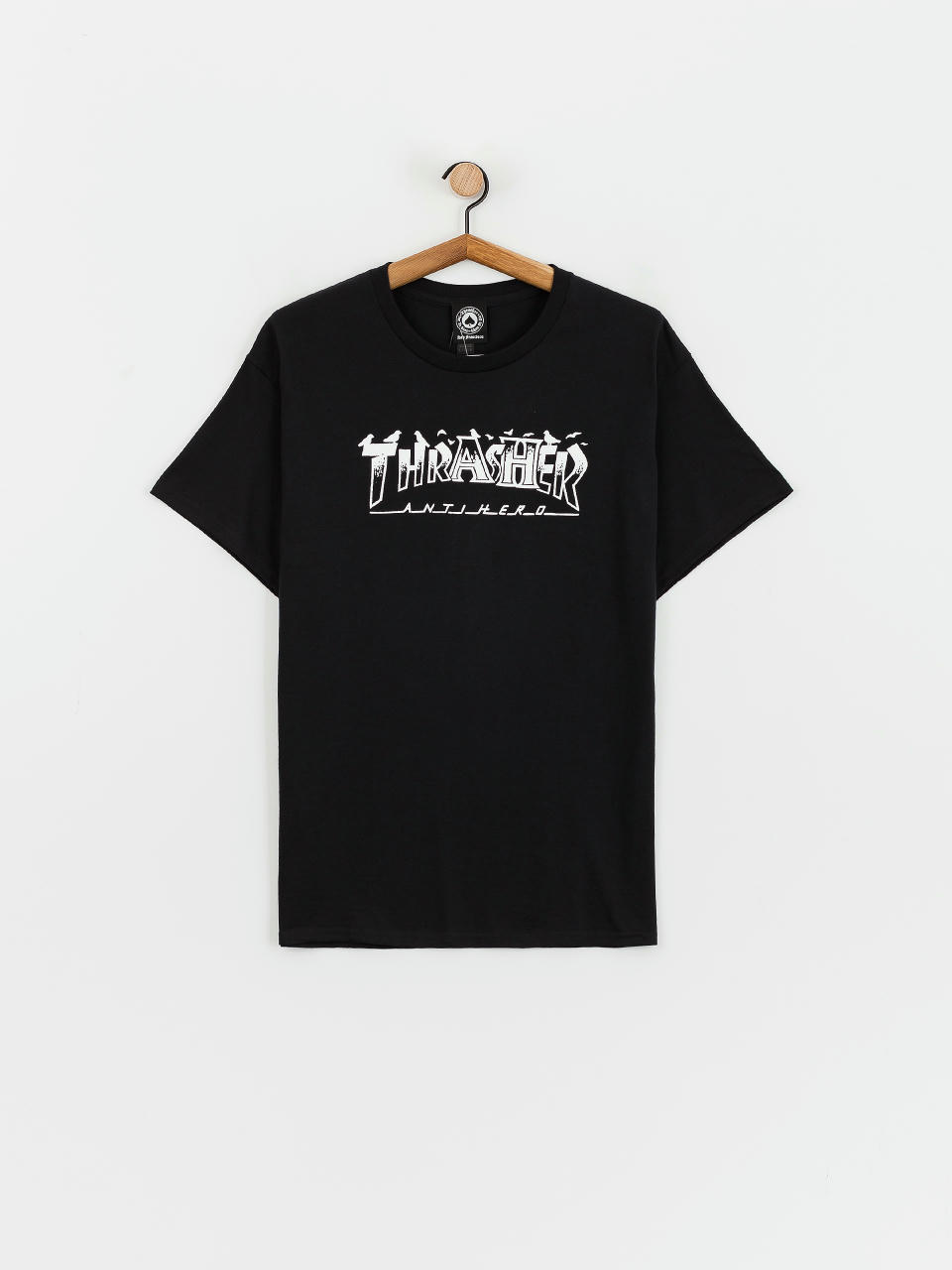 Tricou Thrasher Pigeon Mag (black)