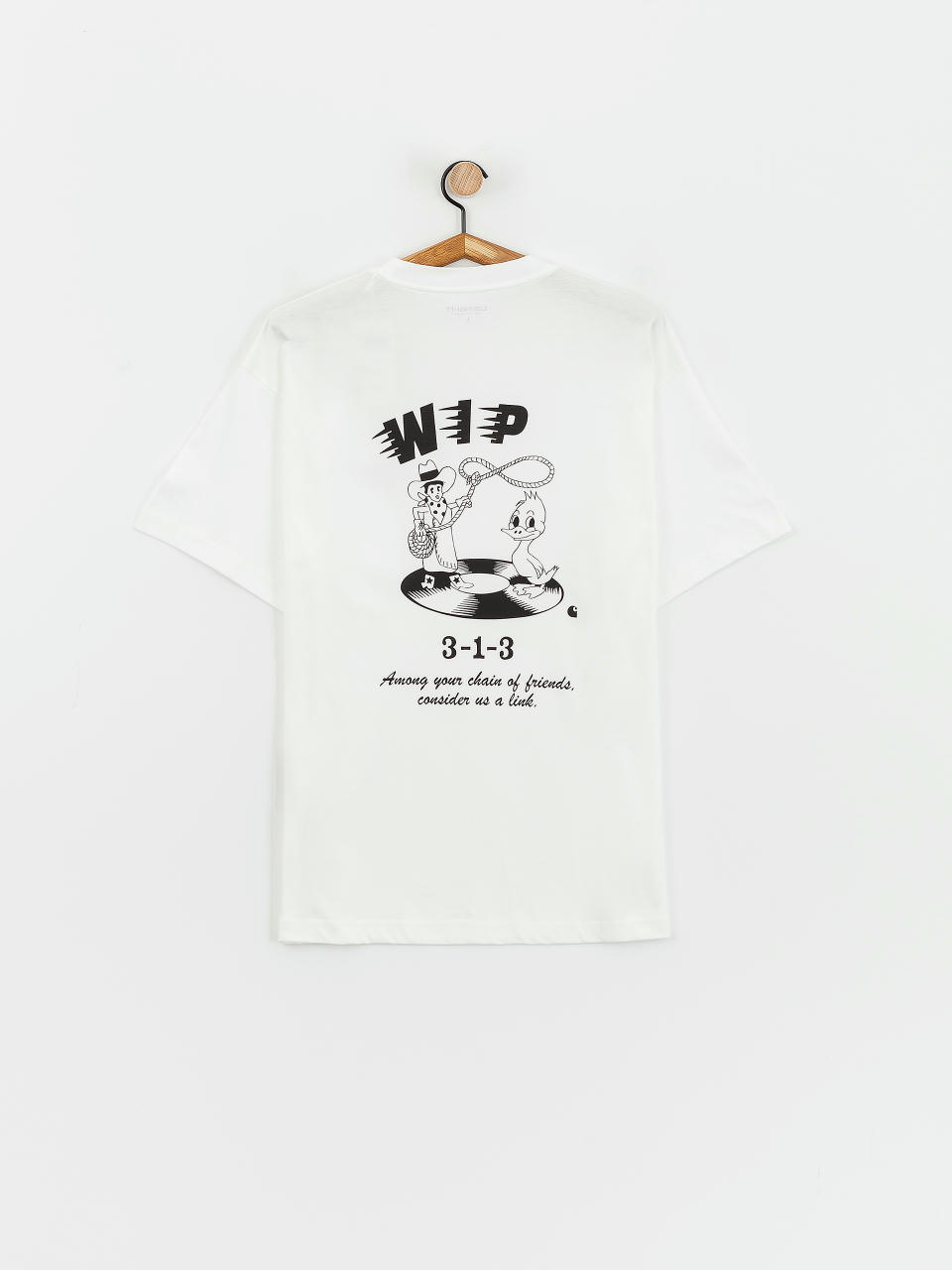 Tricou Carhartt WIP Friendship (white/black)