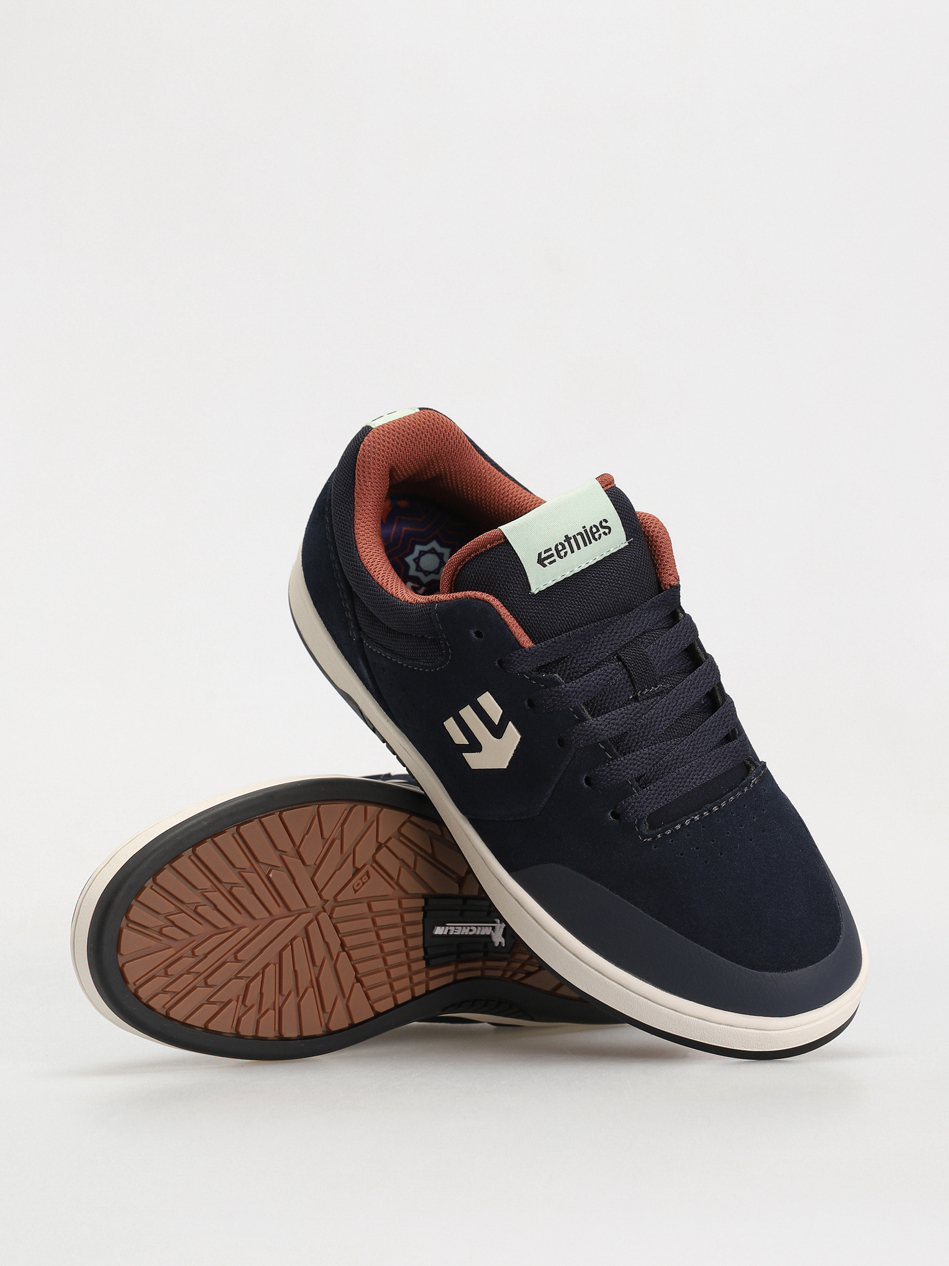 Pantofi Etnies Marana (navy/brown/white)