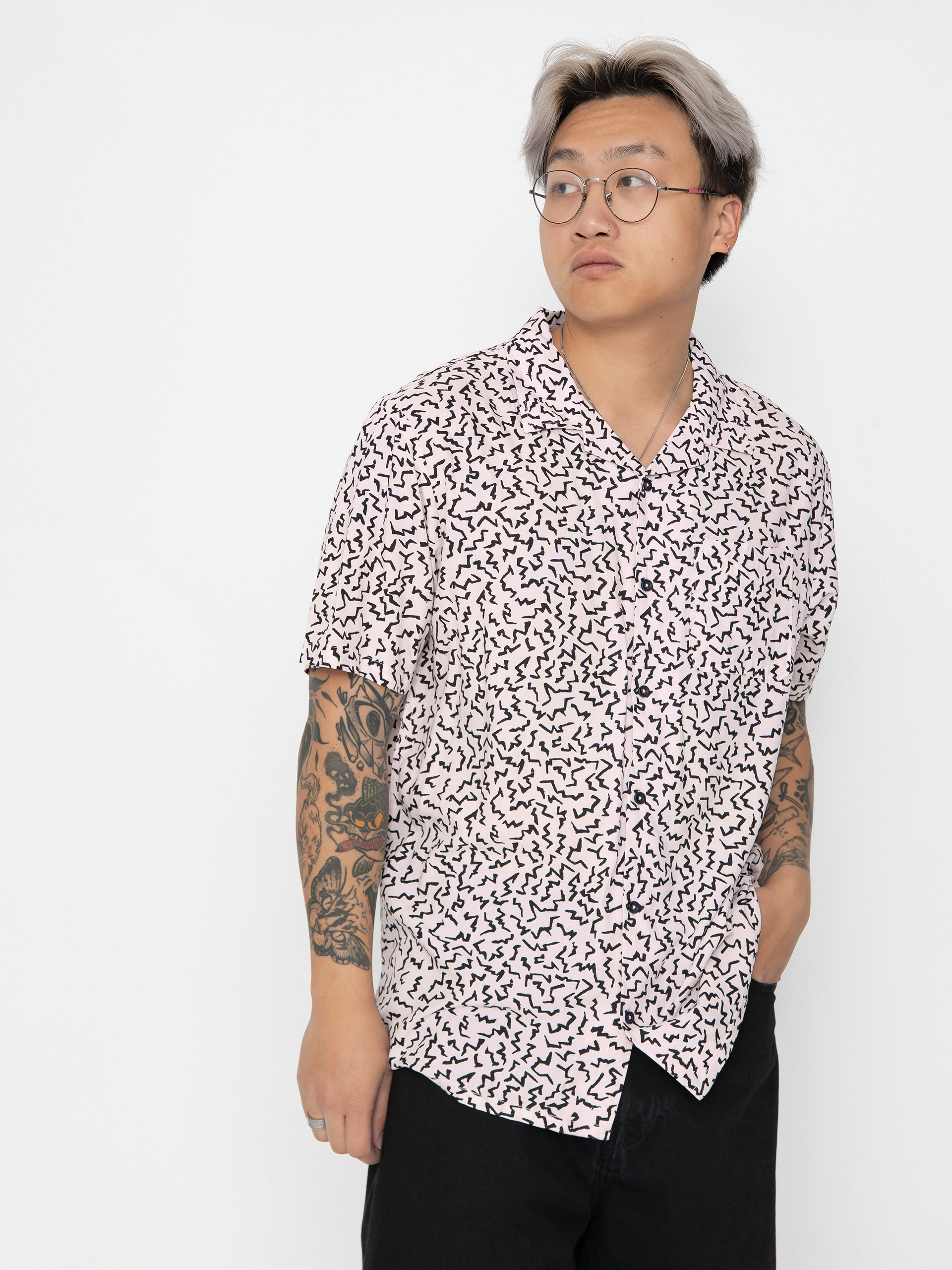 Cămașă Volcom Asphalt Beach (lilac ash)