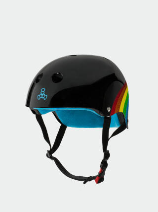 Cască Triple Eight The Certified Sweatsaver Helmet (rainbow black)