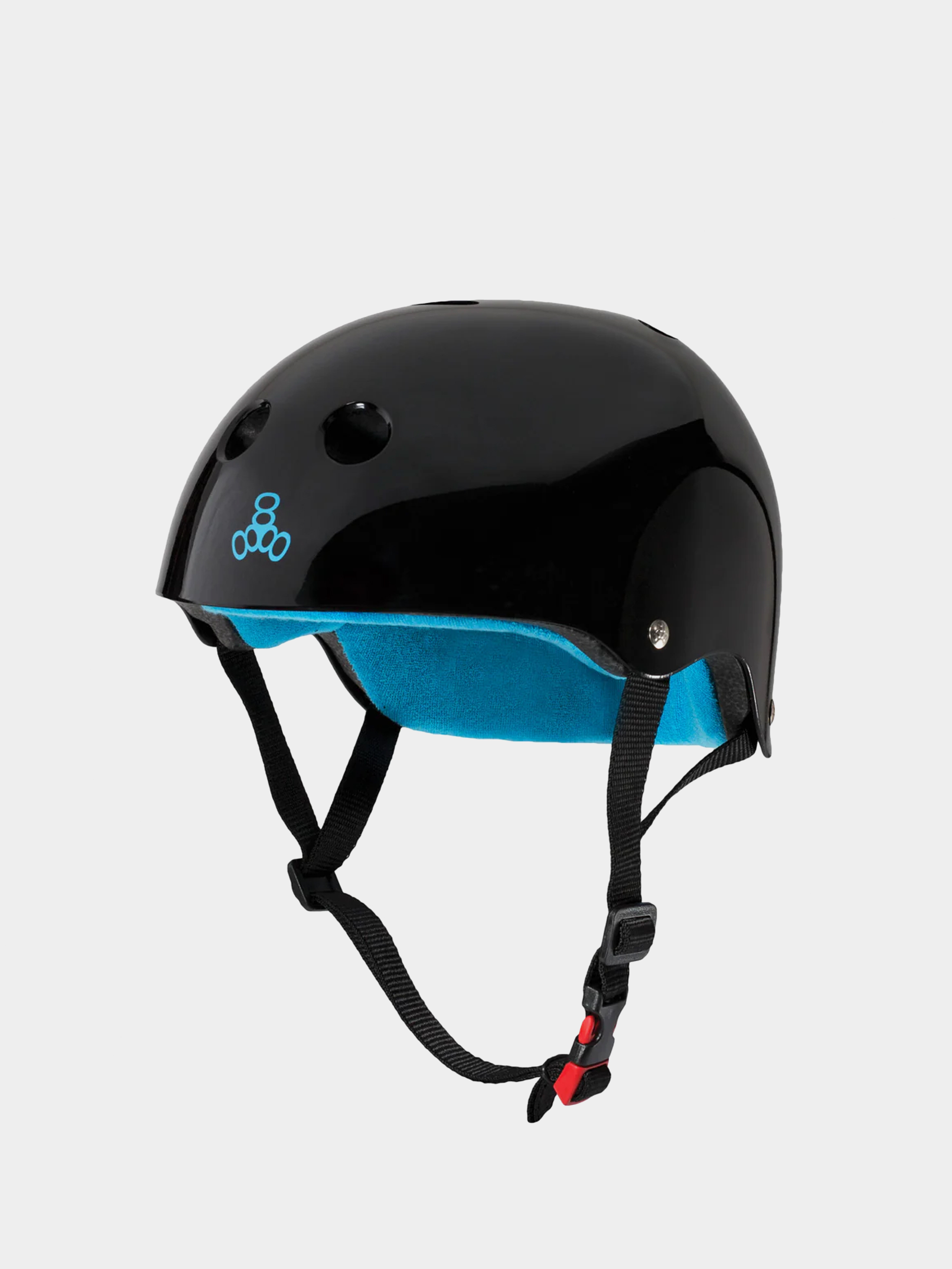 Cască Triple Eight The Certified Sweatsaver Helmet (black glossy)