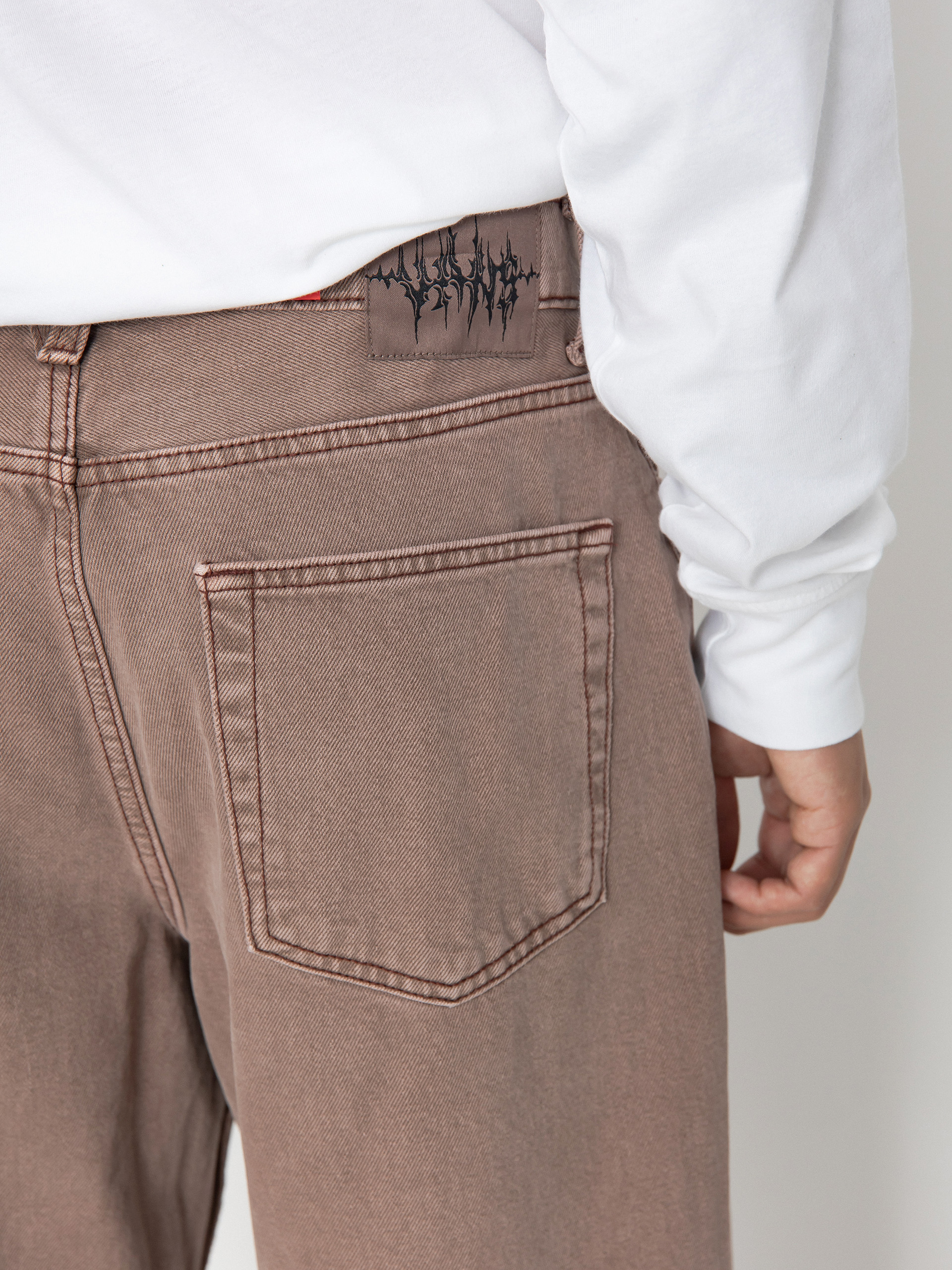 Pantaloni Vans Skate Check 5 Skate Loose Denim (deep taupe)