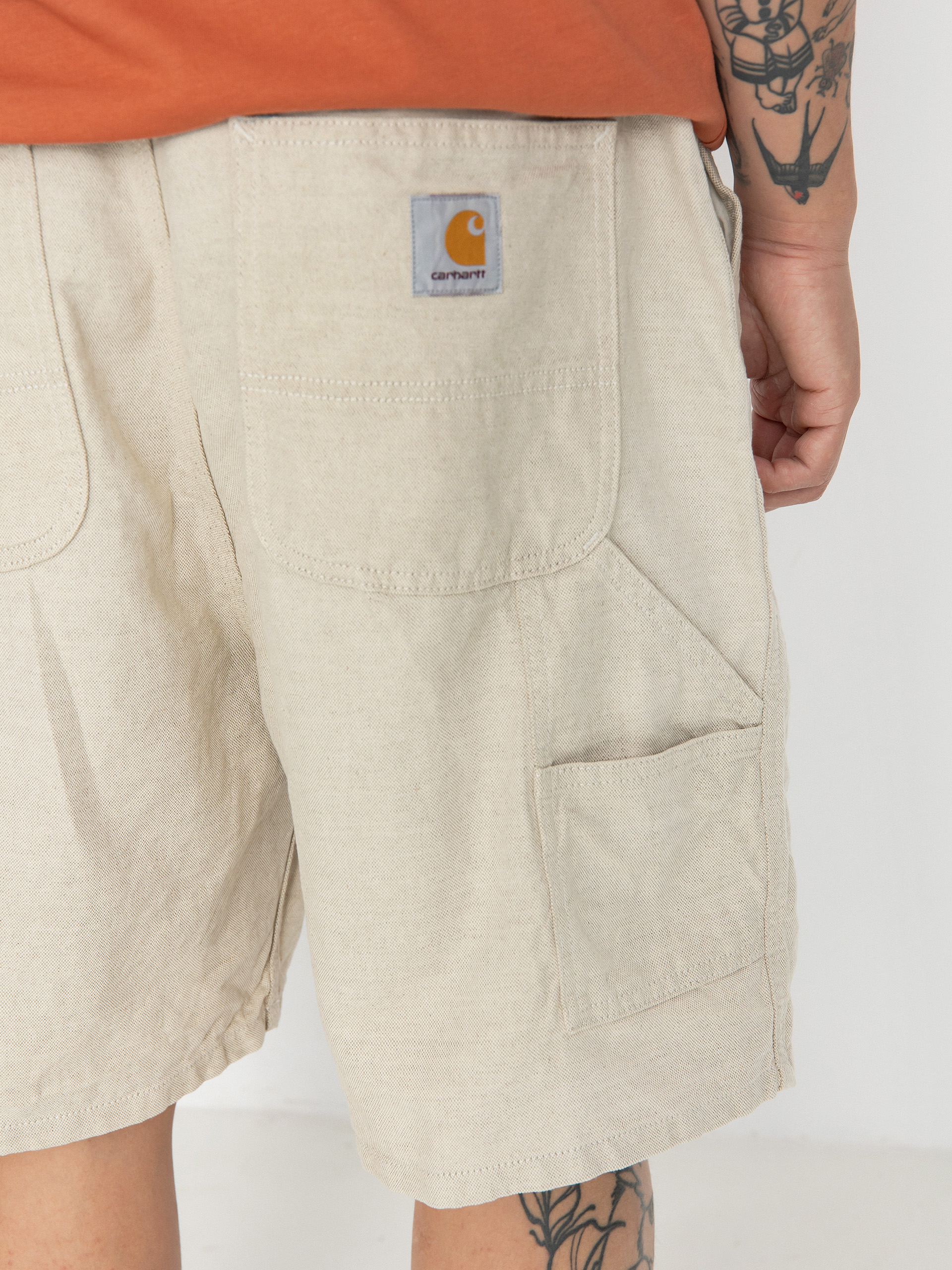 Pantaloni scurți Carhartt WIP Walter Single Knee (natural)