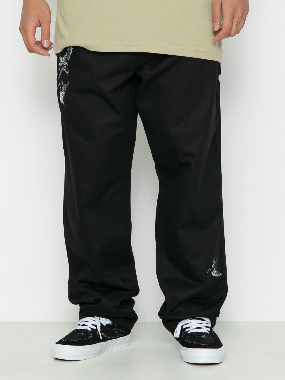 Pantaloni Carhartt WIP Ducks Single Knee (black)