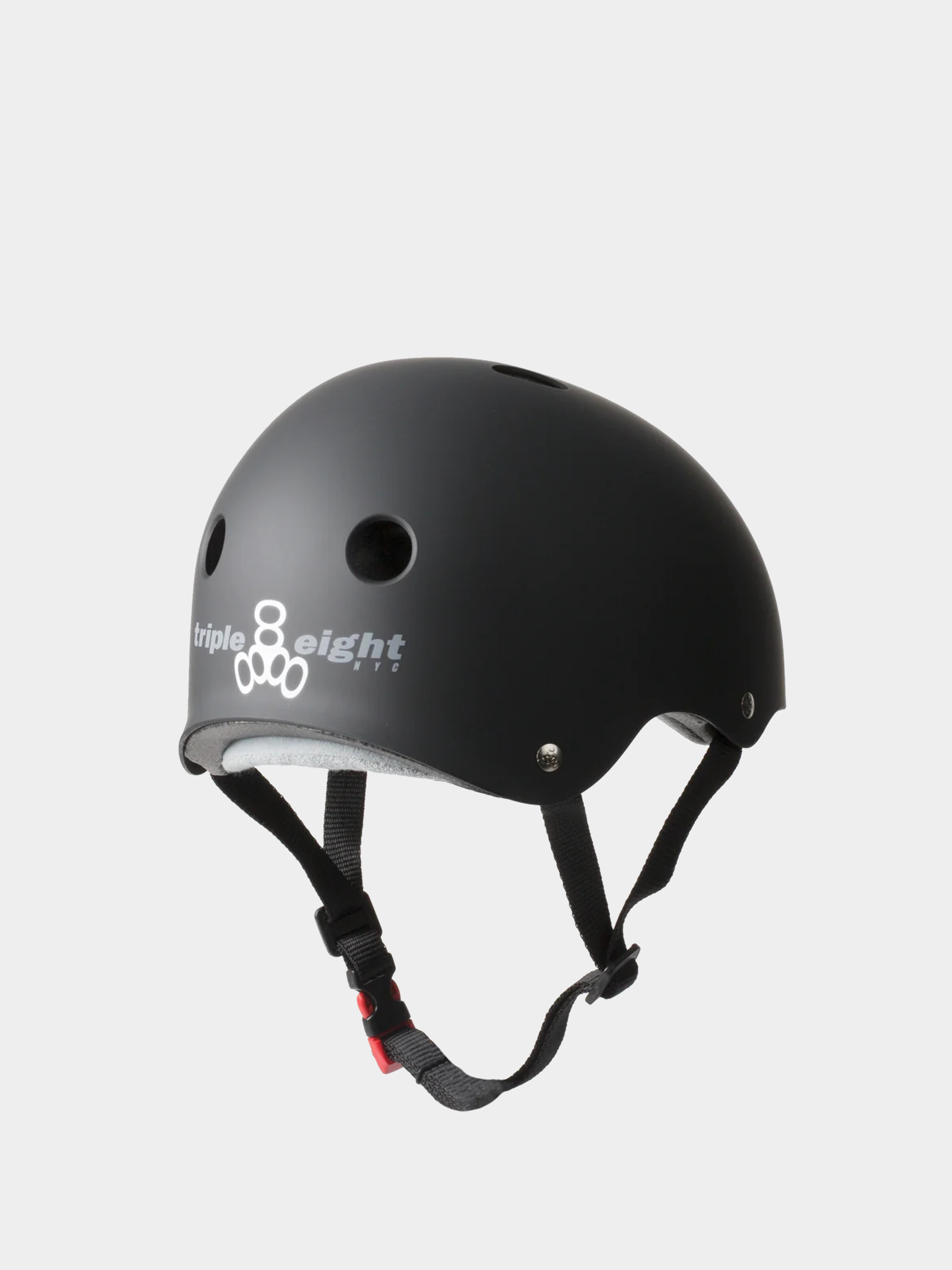 Cască Triple Eight The Certified Sweatsaver Helmet (all black matte)