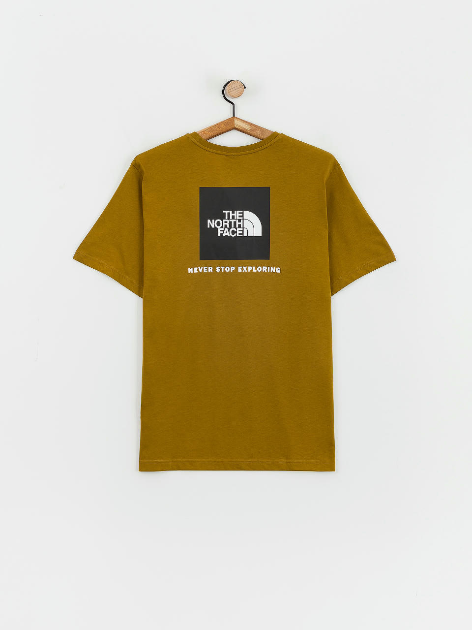 Tricou The North Face Redbox (moss green/tnf black)