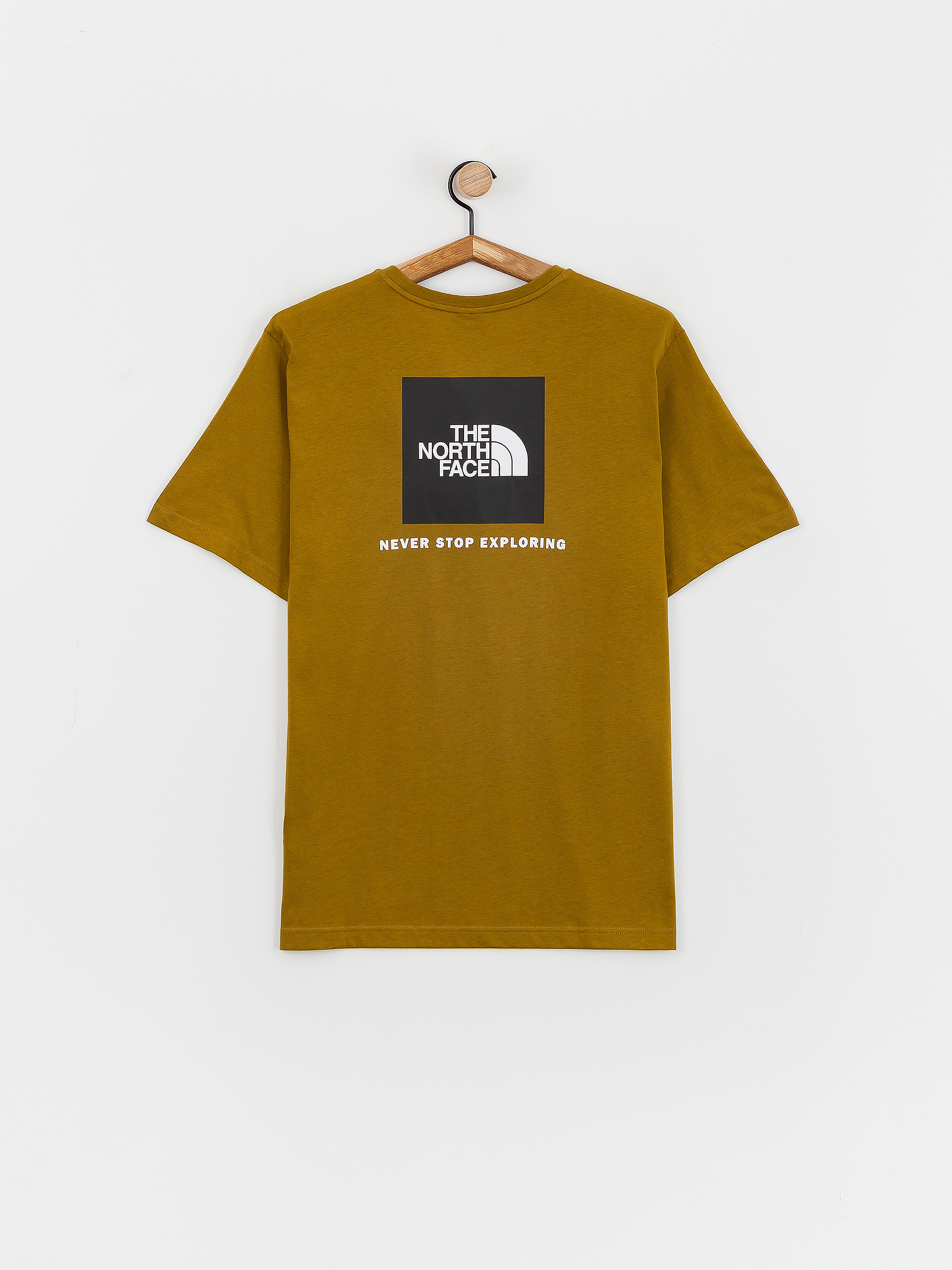 Tricou The North Face Redbox (moss green/tnf black)