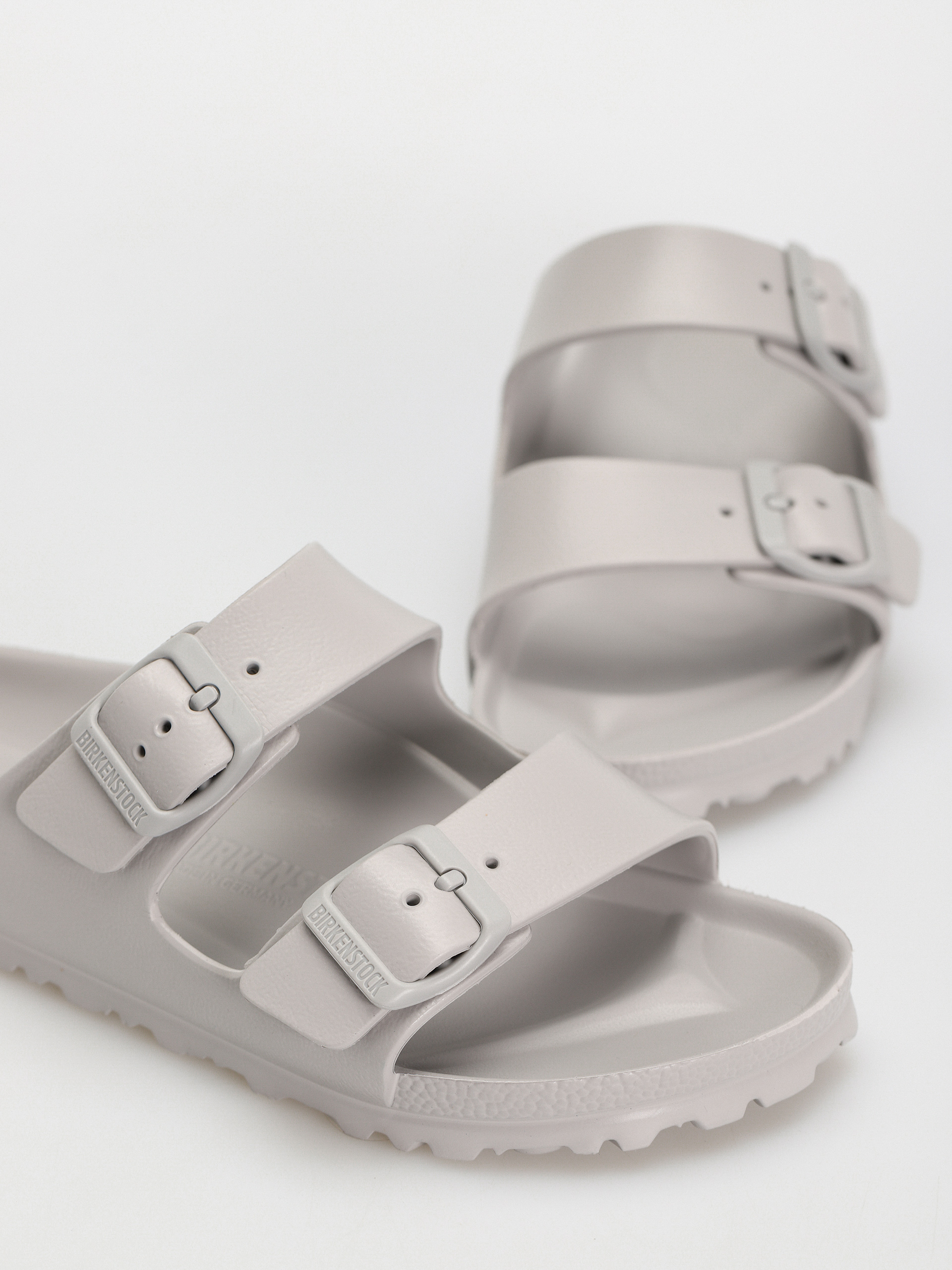 Șlapi Birkenstock Arizona Essentials EVA Narrow Wmn (stone coin)