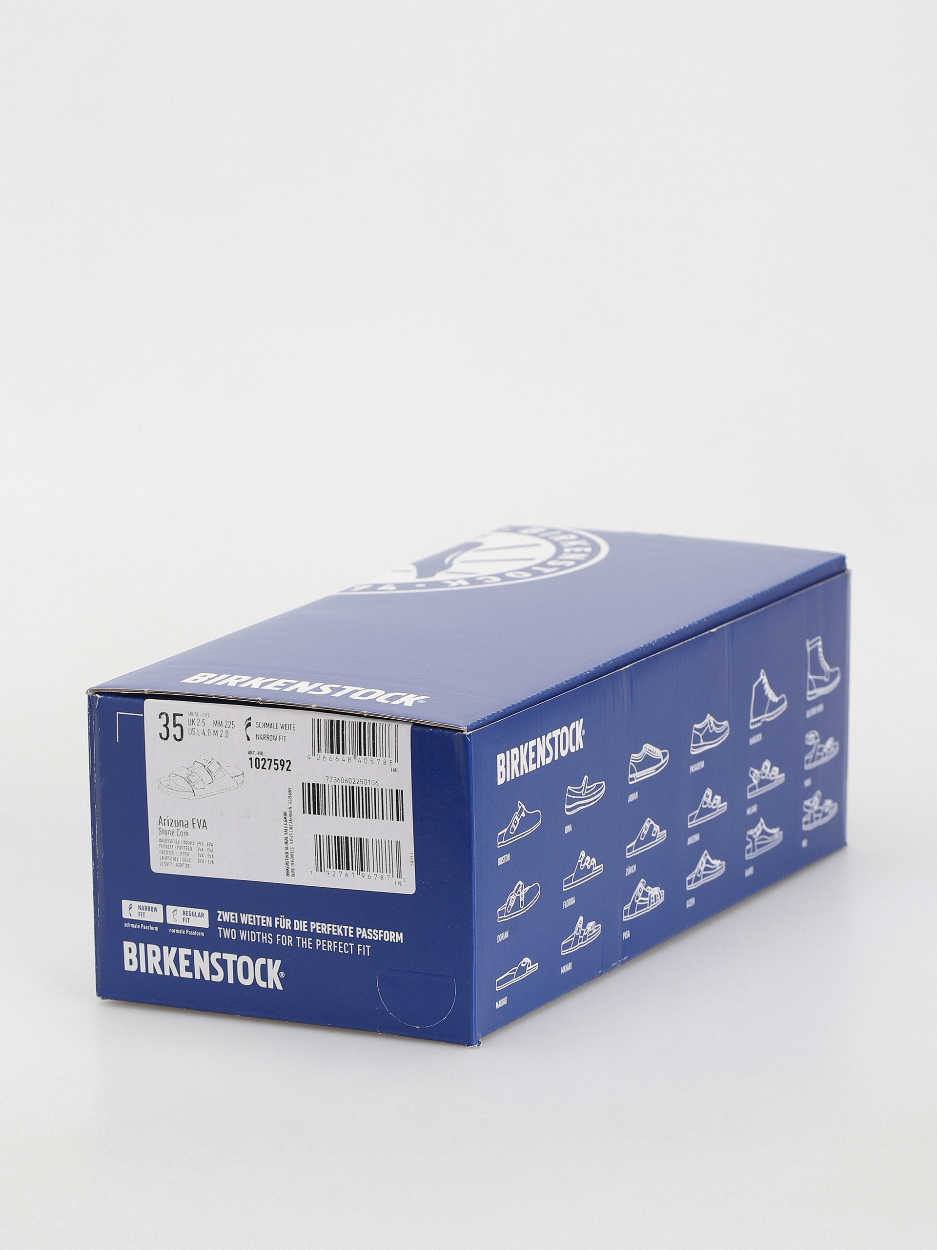 Șlapi Birkenstock Arizona Essentials EVA Narrow Wmn (stone coin)