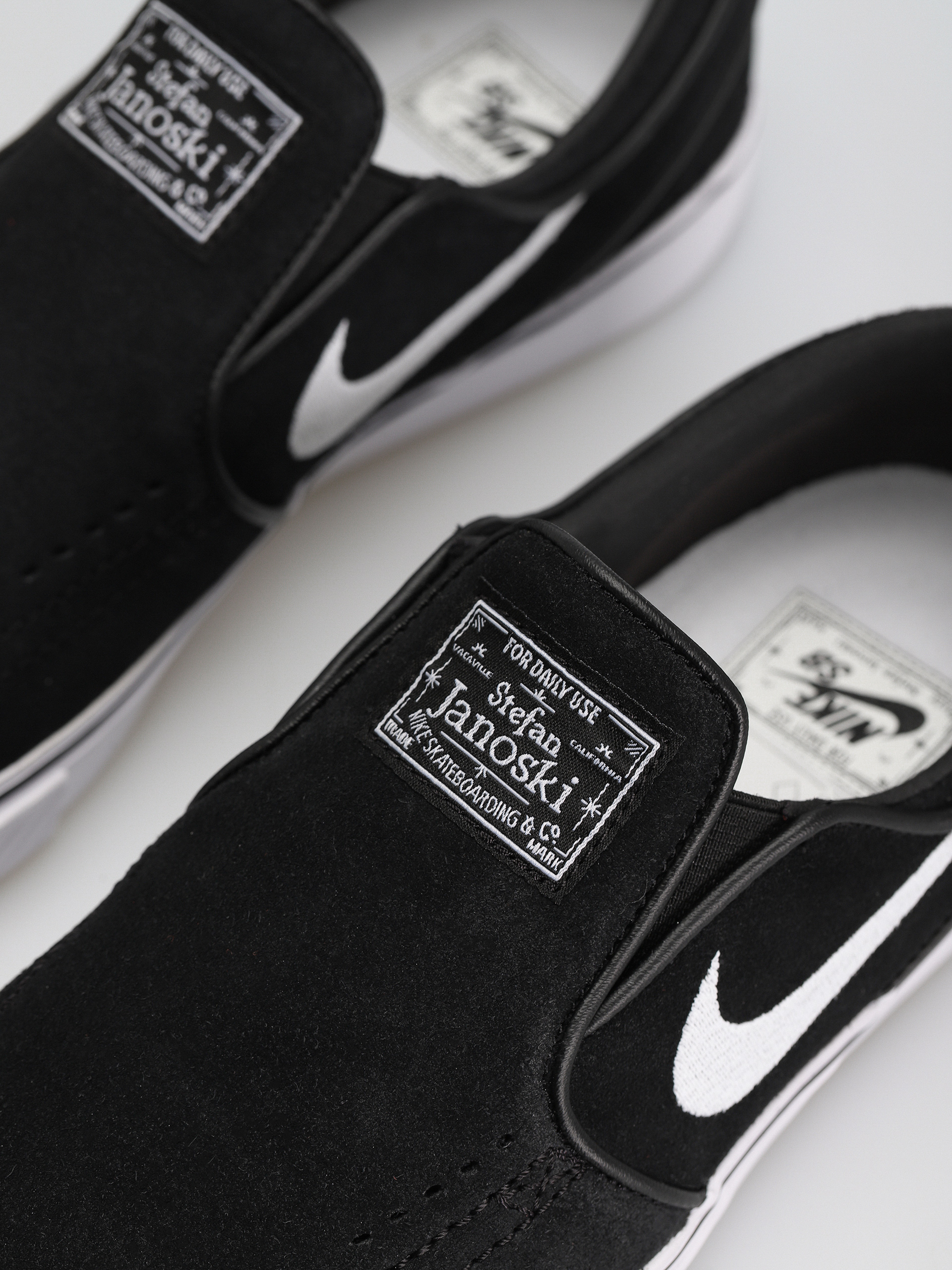Pantofi Nike SB Janoski+ Slip (black/white black black)