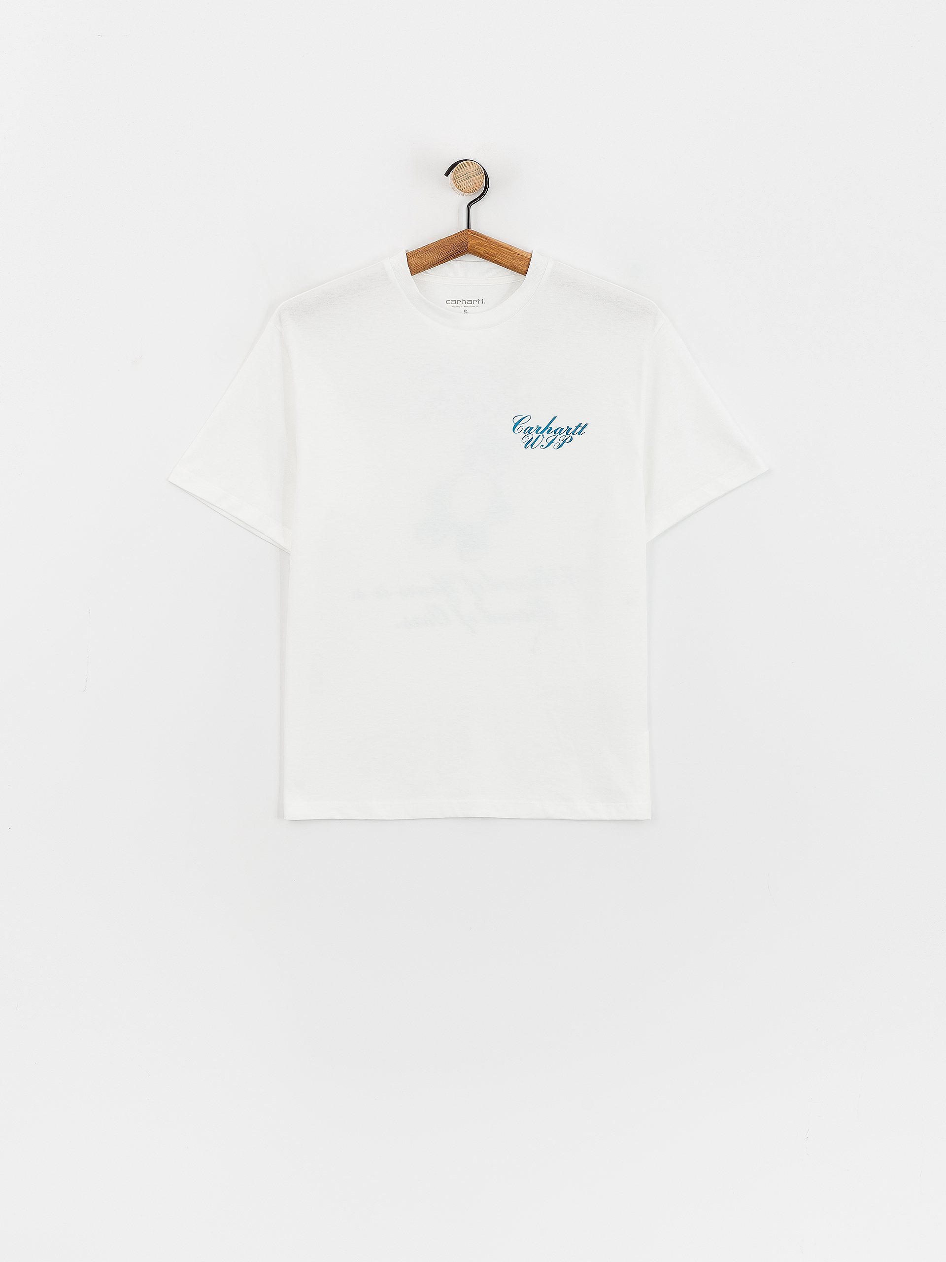 Tricou Carhartt WIP Exchange Wmn (white/blue)