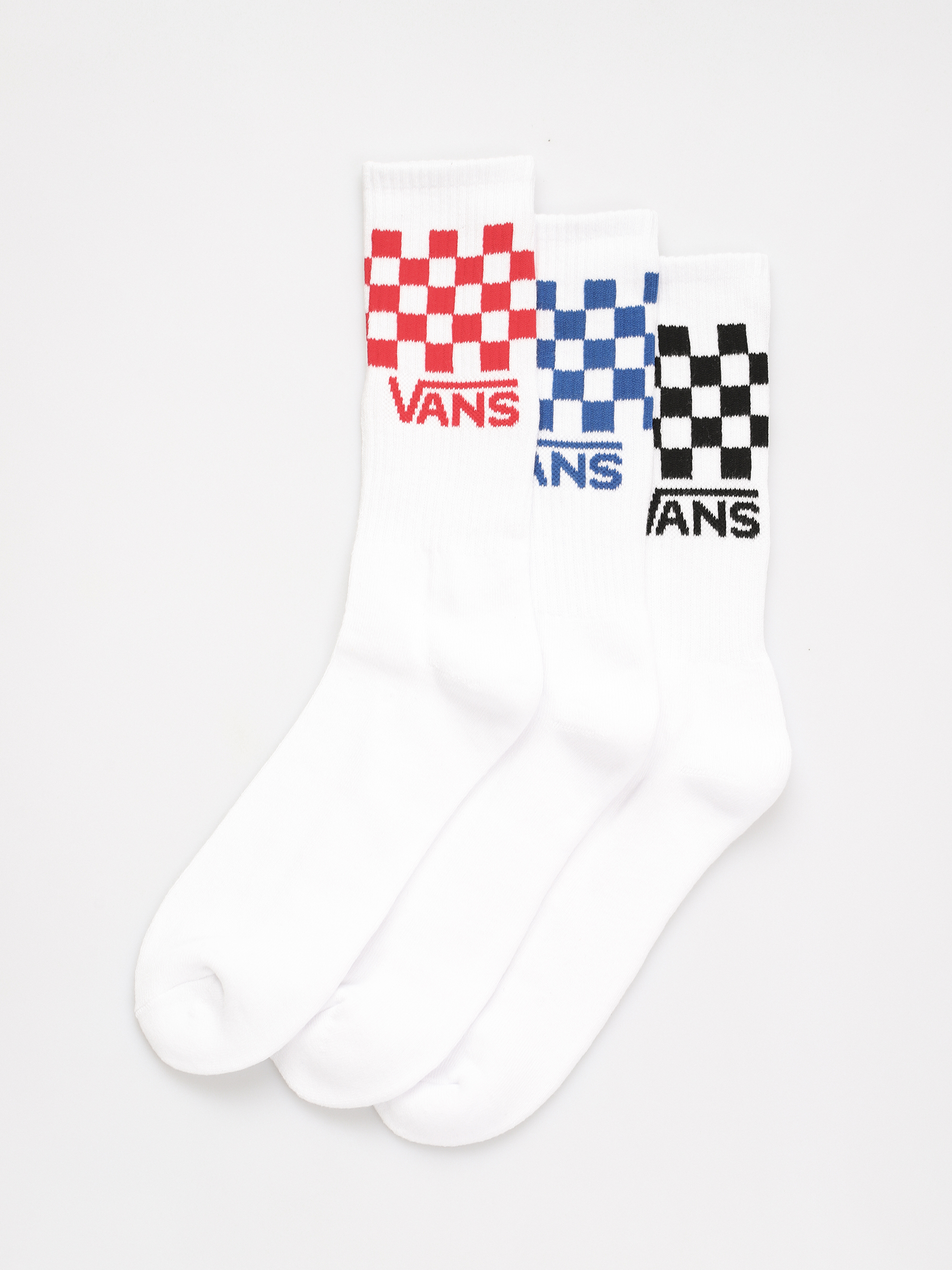 Șosete Vans Classic Check Crew (white)