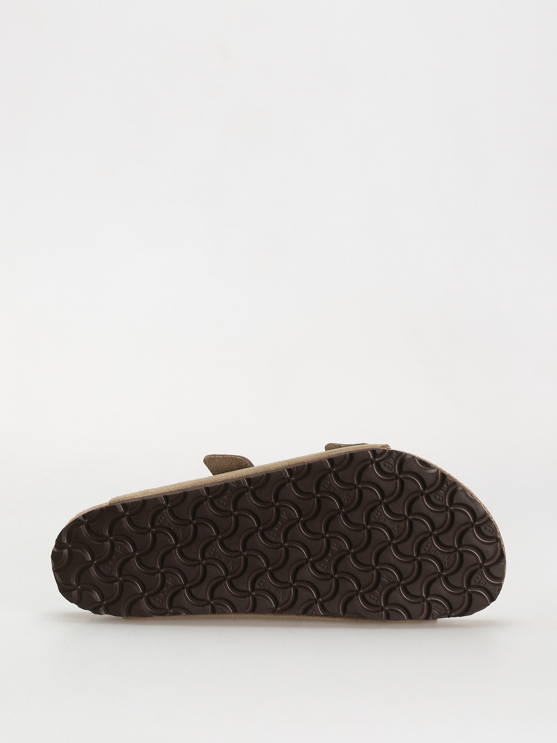Șlapi Birkenstock Arizona Suede Leather Regular (taupe)