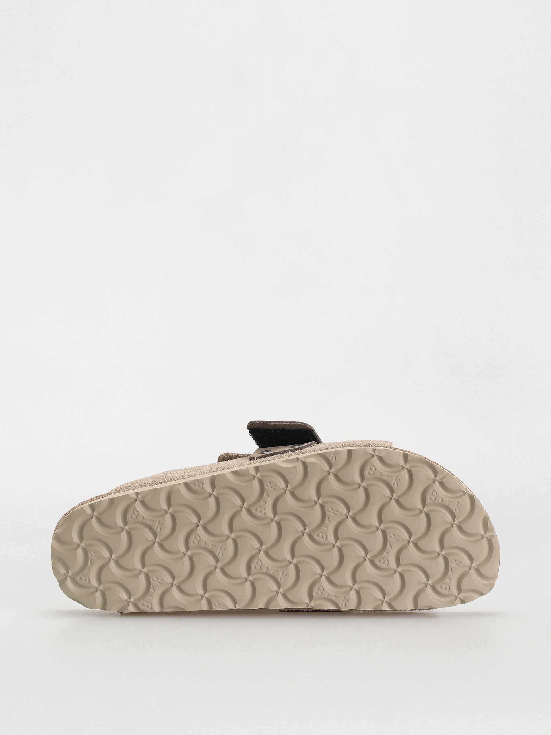 Șlapi Birkenstock Kyoto Nubuck Suede Leather Narrow Wmn (taupe)