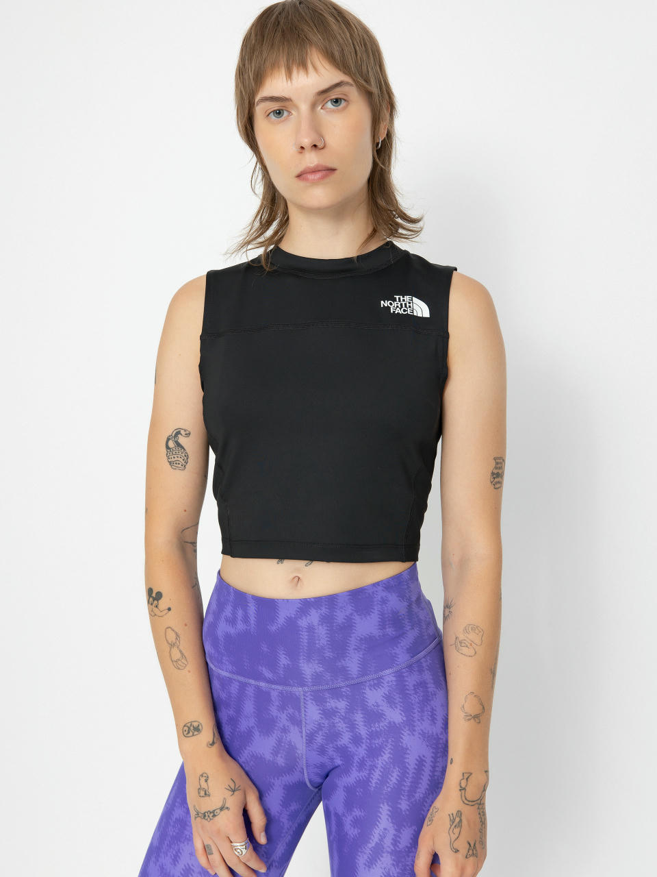 Tricou The North Face Poly Knit Extreme Wmn (tnf black)