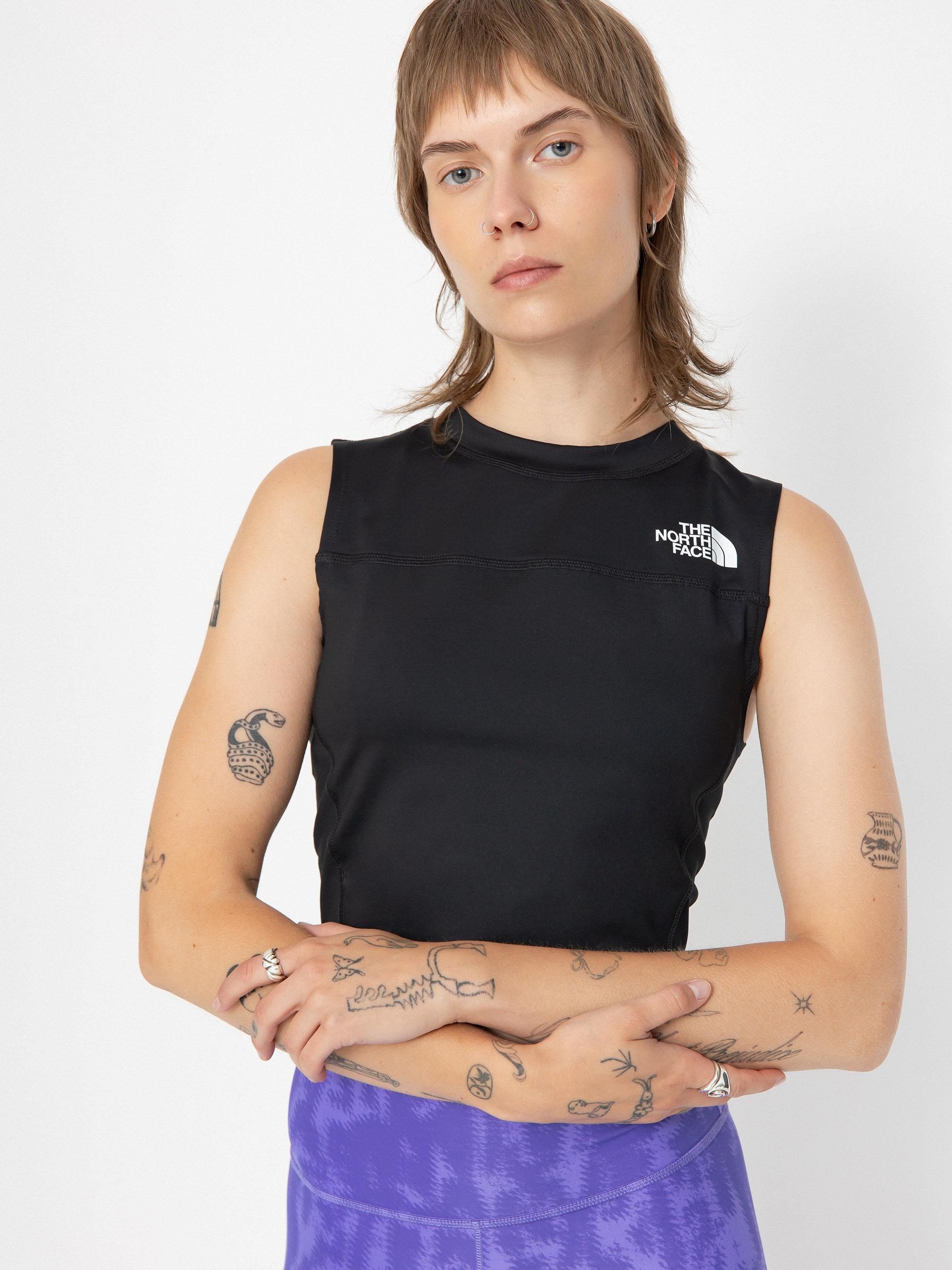 Tricou The North Face Poly Knit Extreme Wmn (tnf black)