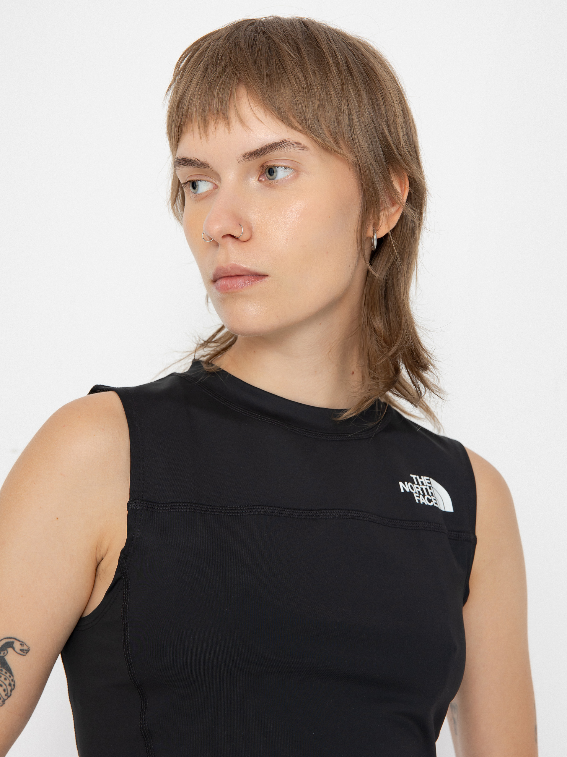 Tricou The North Face Poly Knit Extreme Wmn (tnf black)