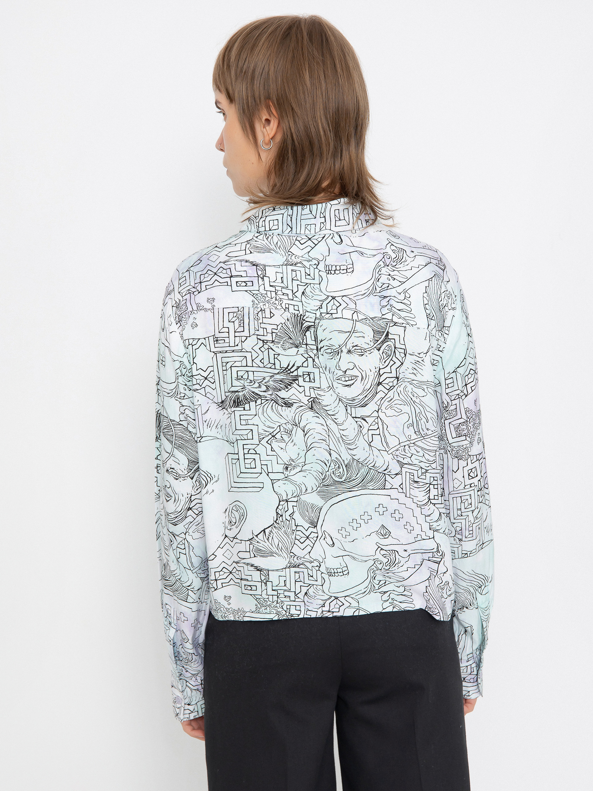 Cămașă Volcom Fa Ed Merlin Murray Ls Wmn (multi)