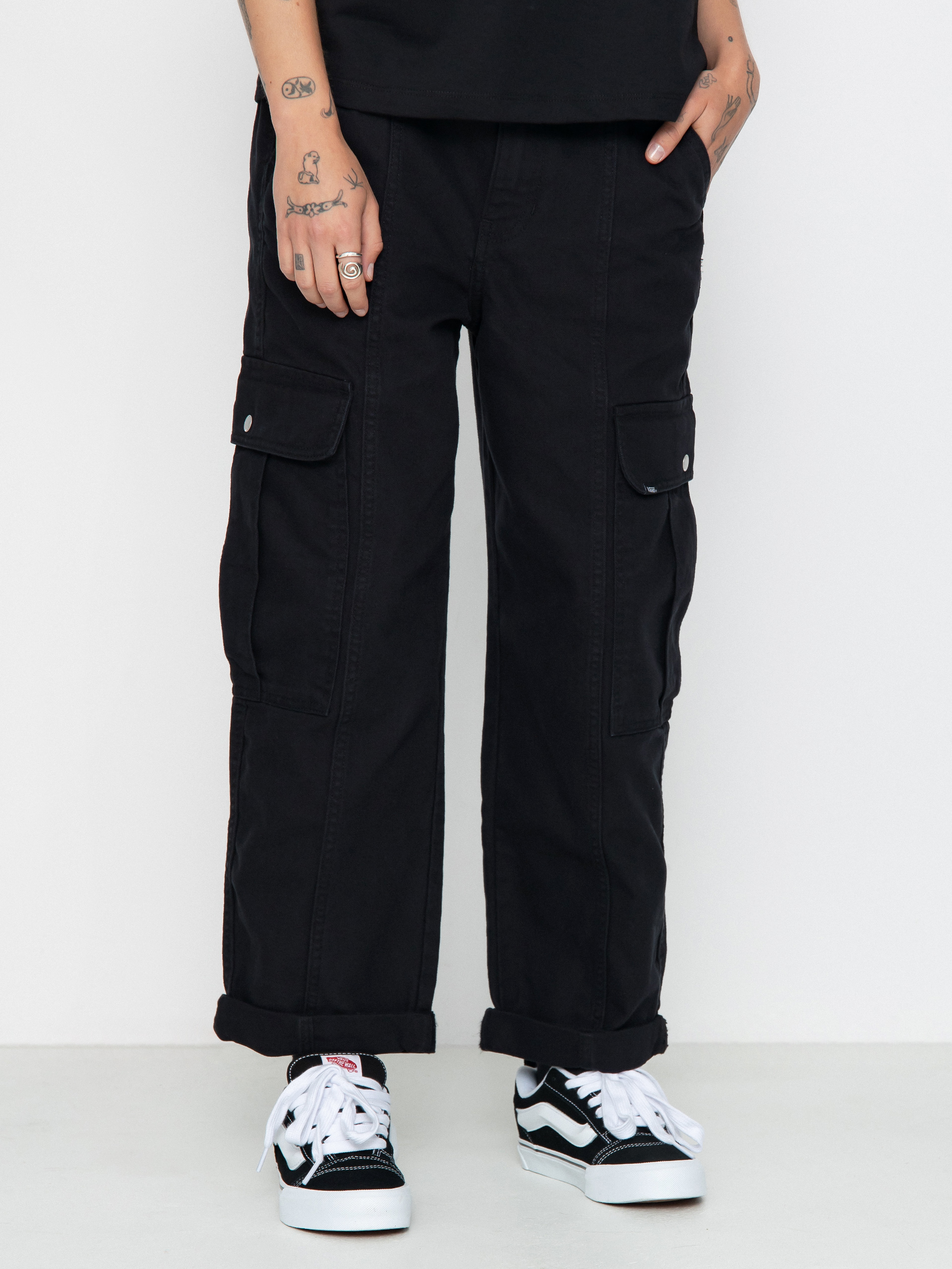 Pantaloni Vans Sidewalk Wmn (black)