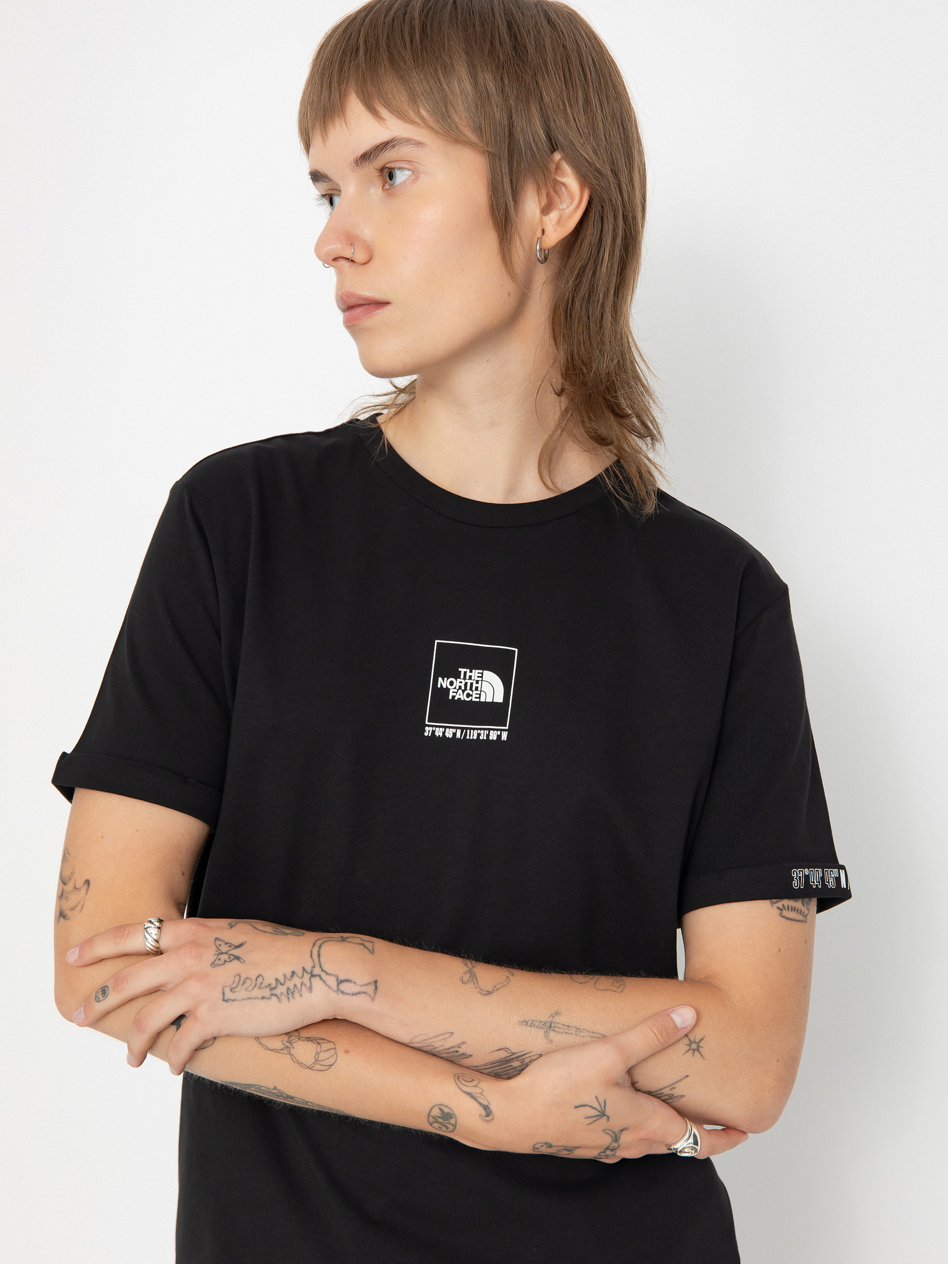 Tricou The North Face Coordinates Wmn (tnf black)