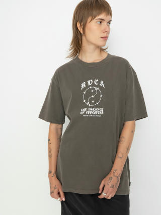 Tricou RVCA Lax Relaxed Wmn (dark choc)