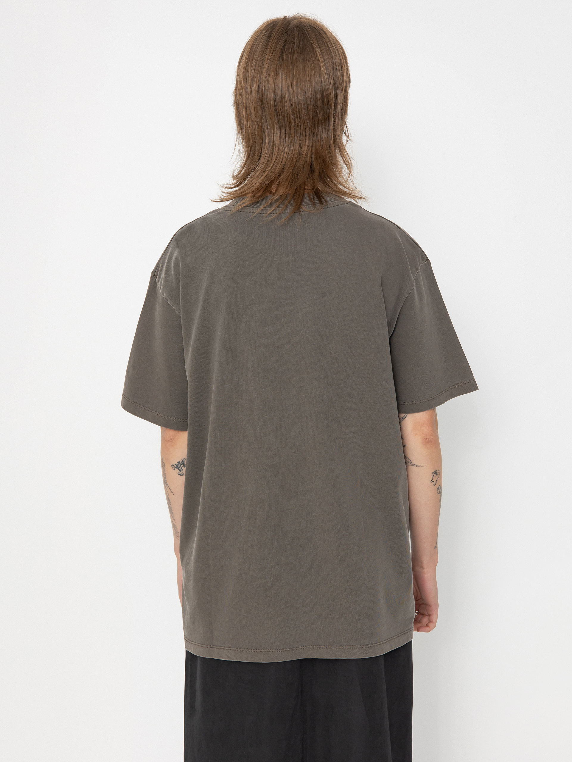 Tricou RVCA Lax Relaxed Wmn (dark choc)