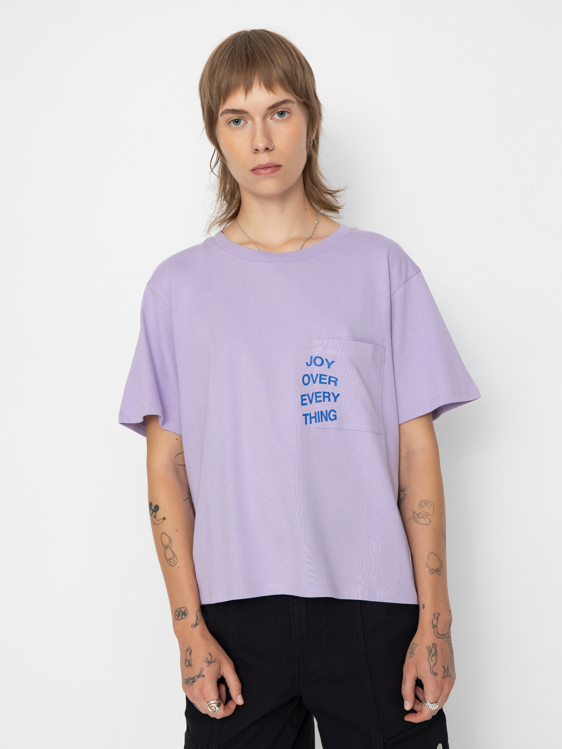 Tricou RVCA Joys Easy Wmn (musk stick)